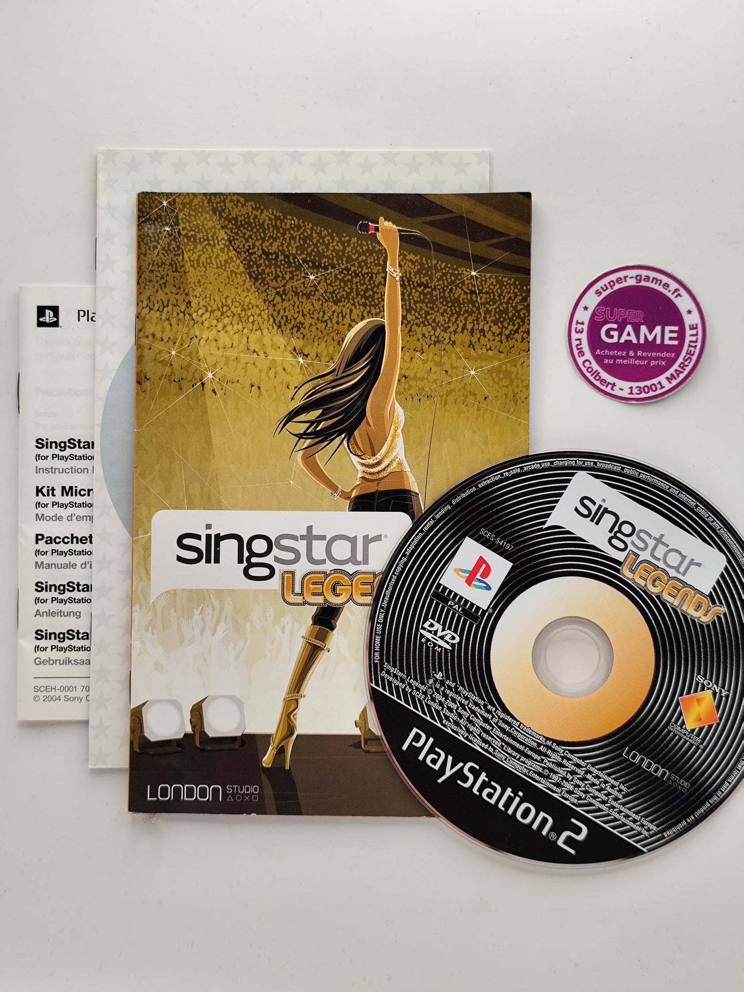 SINGSTAR LEGENDS - PS2