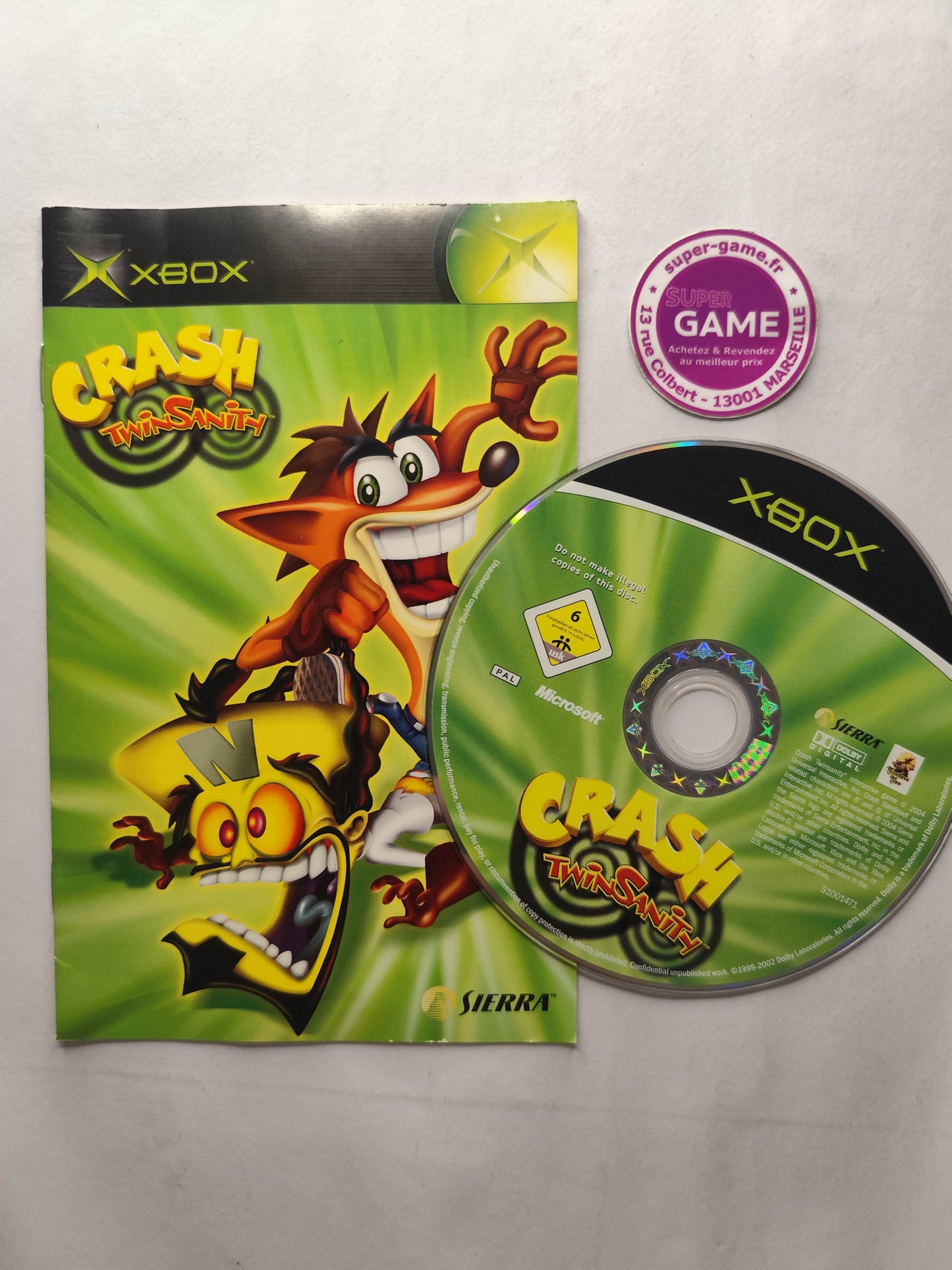 CRASH TWINSANITY - XBOX