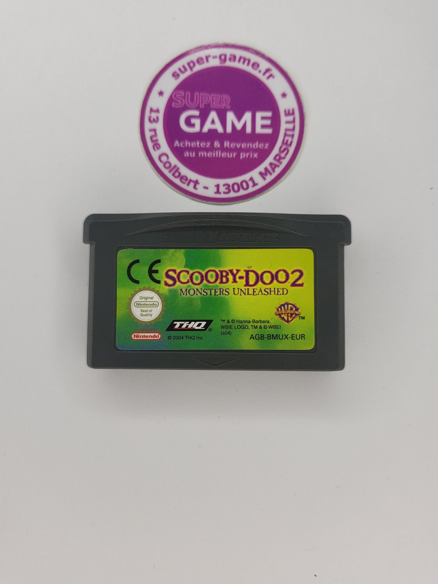 SCOOBY-DOO 2 MONSTERS UNLEASHED - sans boite - GAMEBOY ADVANCE