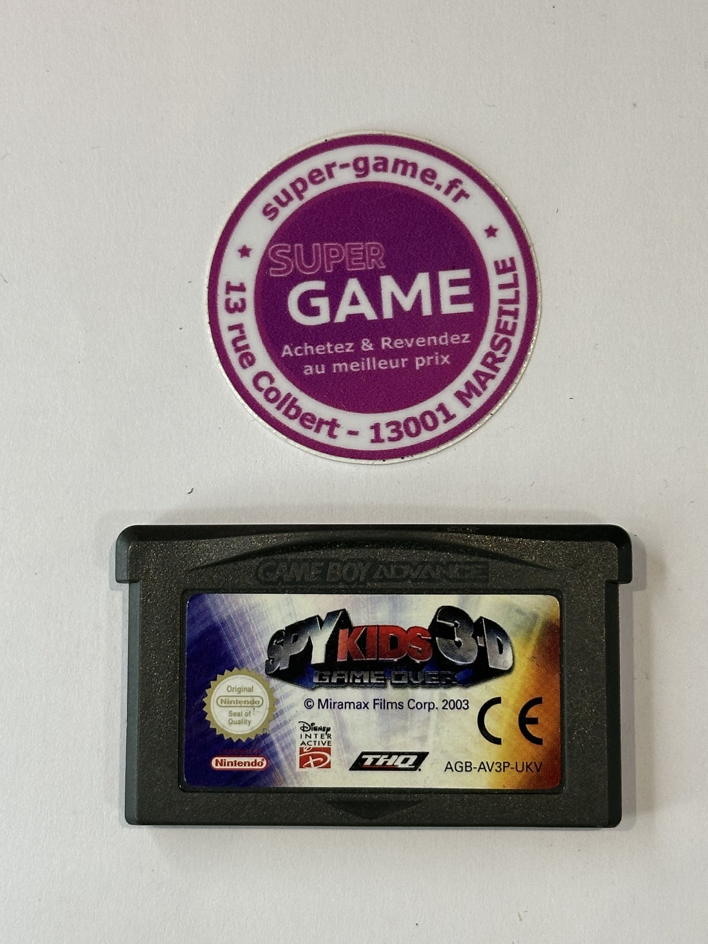 SPY KIDS 3-D GAME OVER - sans boite - GAMEBOY ADVANCE