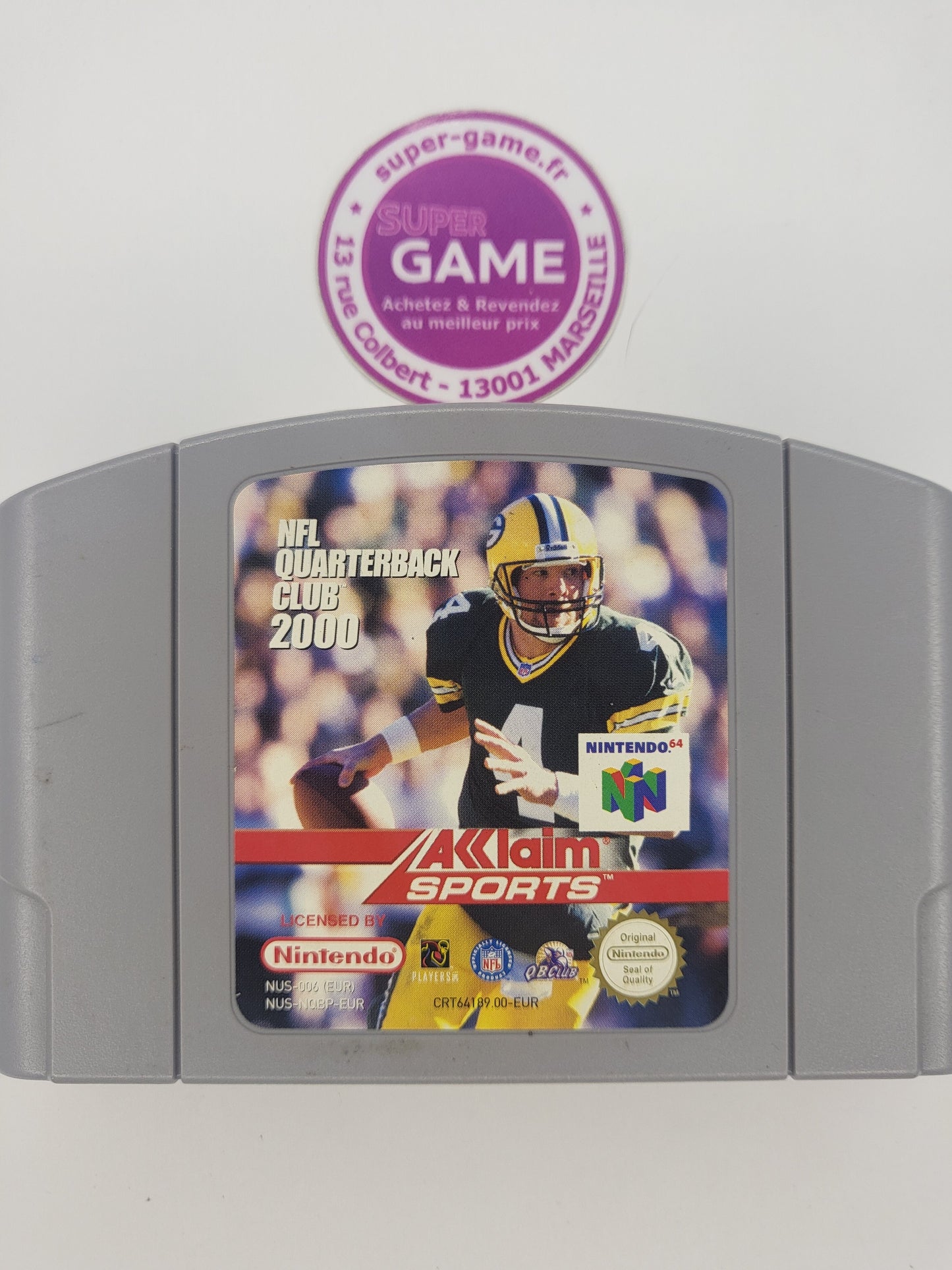 NFL QUARTERBACK CLUB 2000 - sans boite - NINTENDO64
