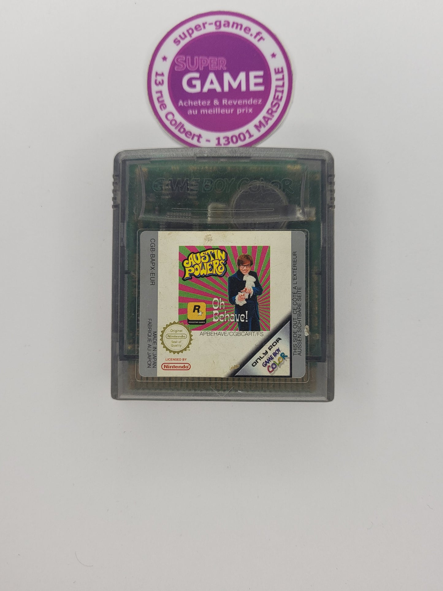AUSTIN POWERS OH BEHAVE! - sans boite - GAMEBOY COLOR