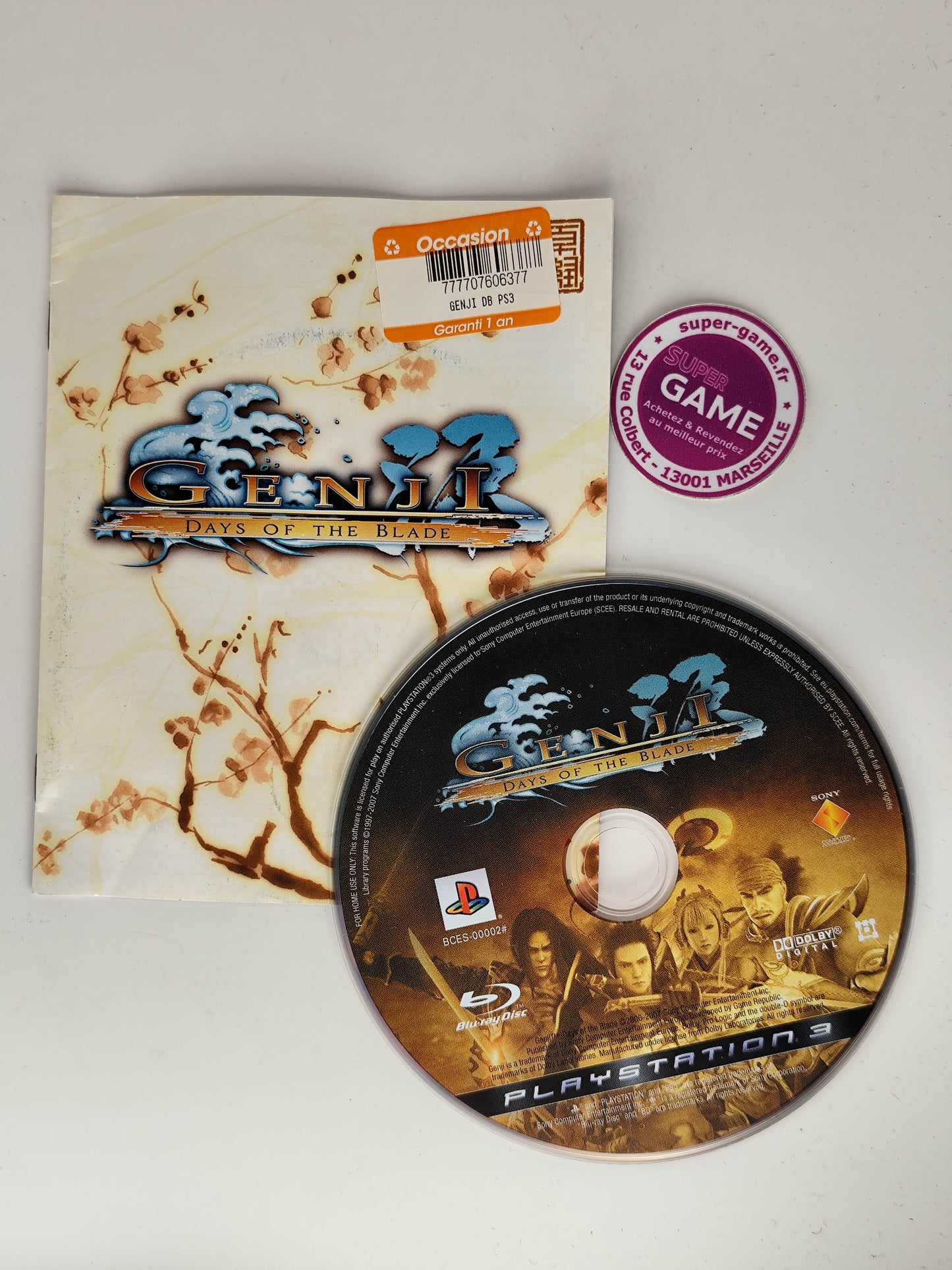 GENJI DAYS OF THE BLADE - PS3
