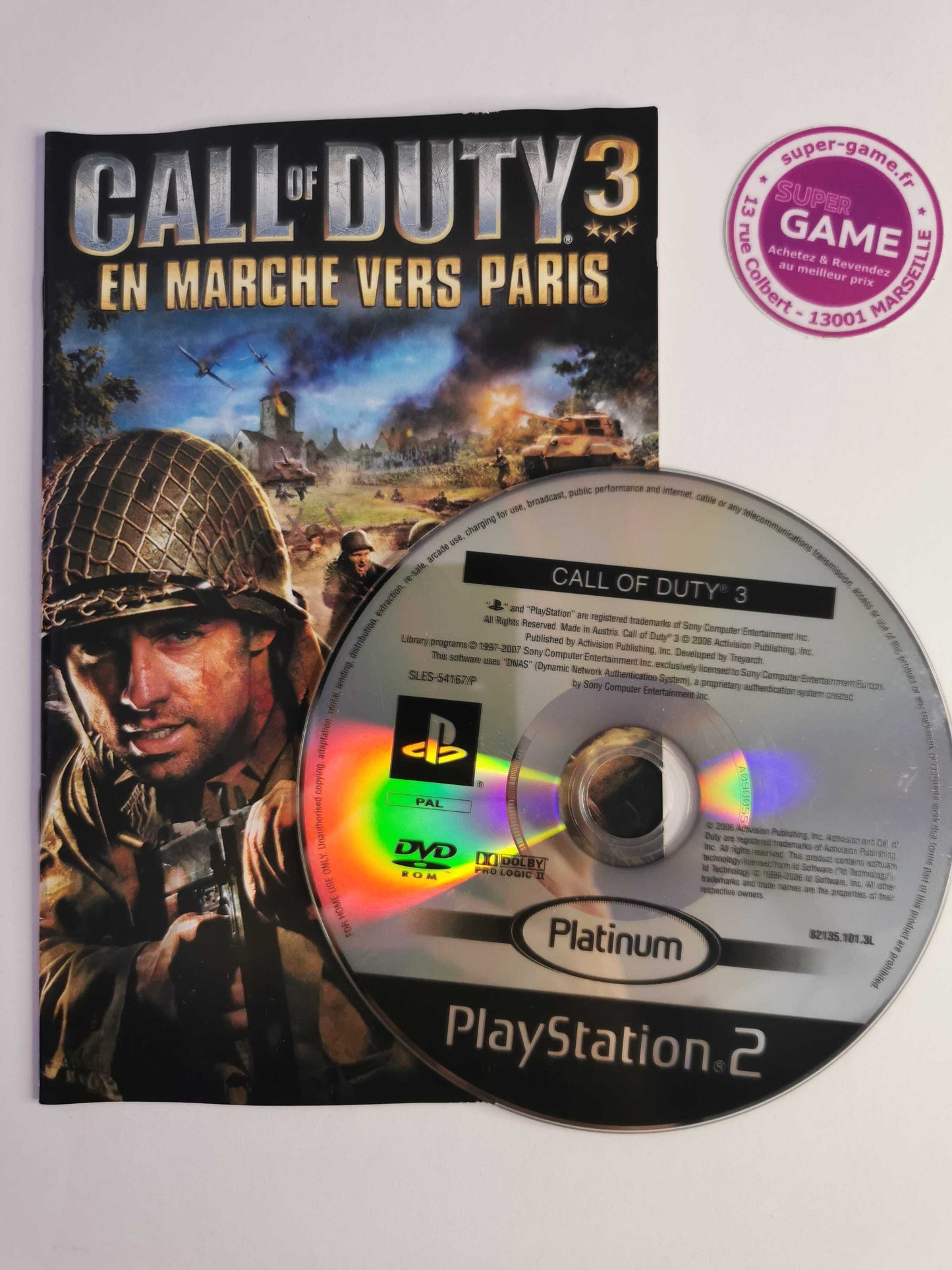 Call of Duy 3 - En Marche Vers Paris