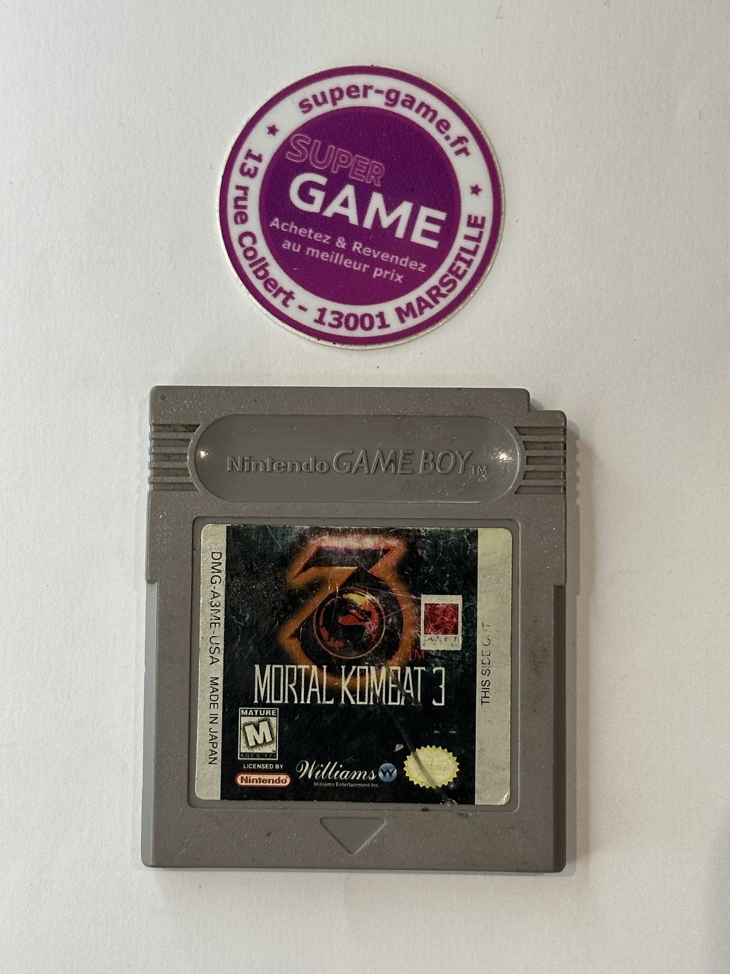 MORTAL KOMBAT 3 - sans boite - GAMEBOY