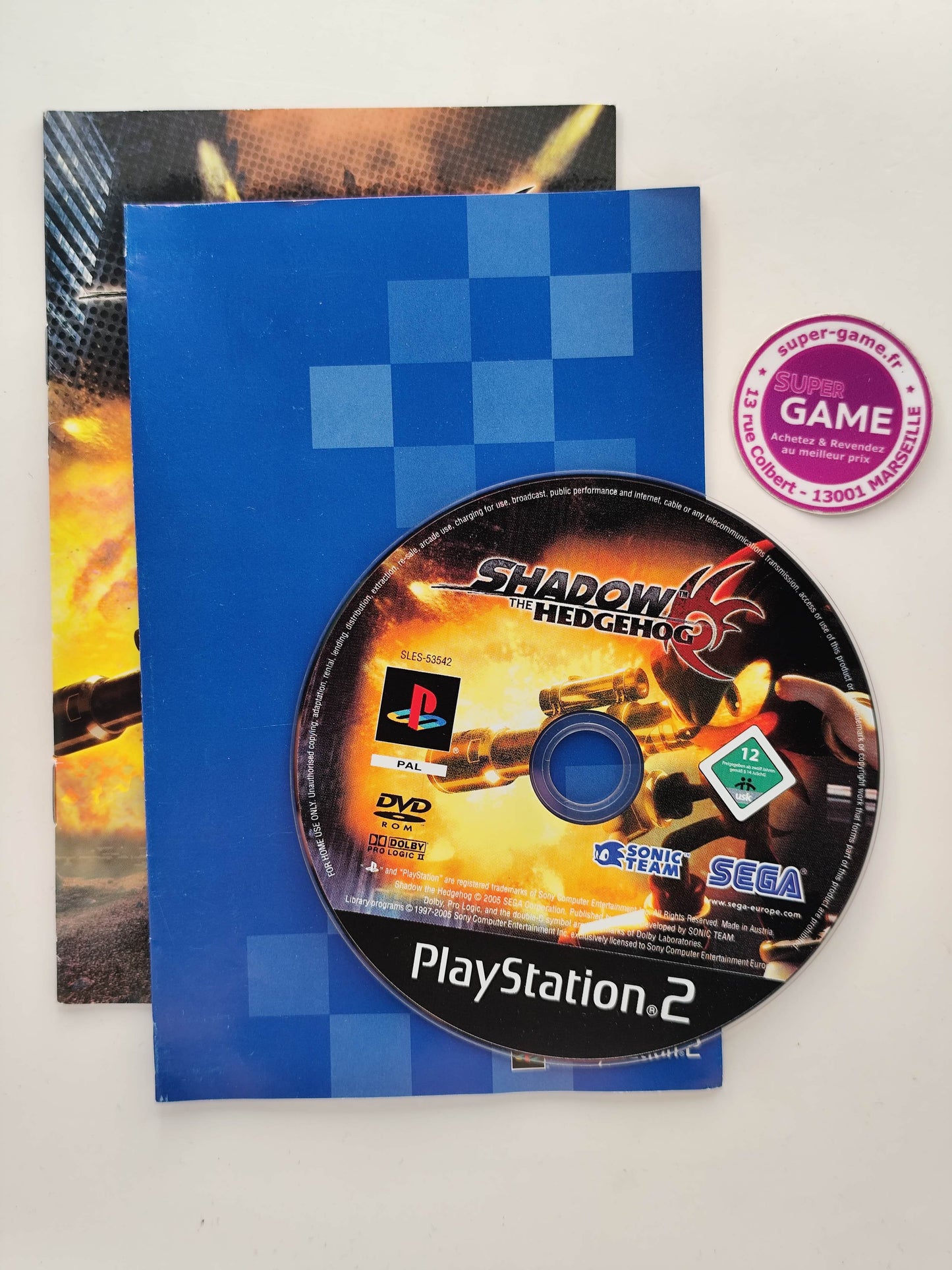 SHADOW THE HEDGEDOG - PS2