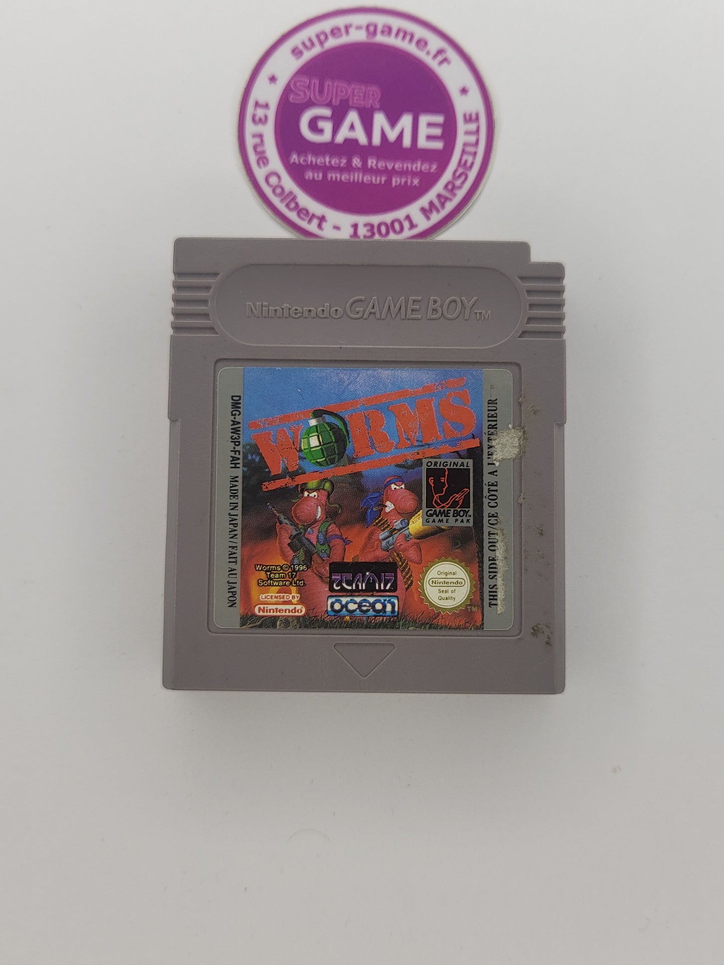 WORMS - sans boite - GAMEBOY