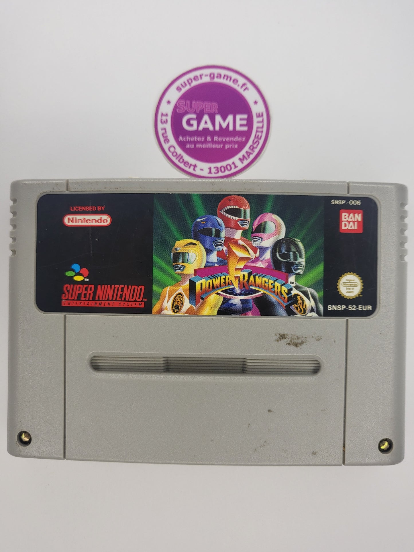 POWER RANGERS - sans boite - SNES