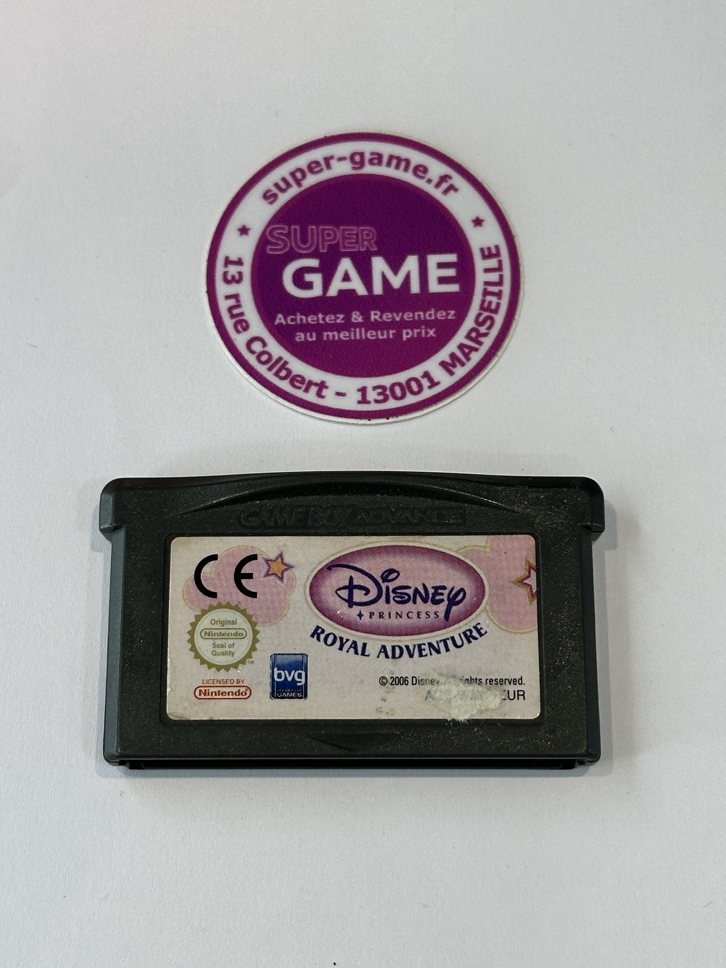 DISNEY PRINCESS ROYAL ADVENTURE - sans boite - GAMEBOY ADVANCE