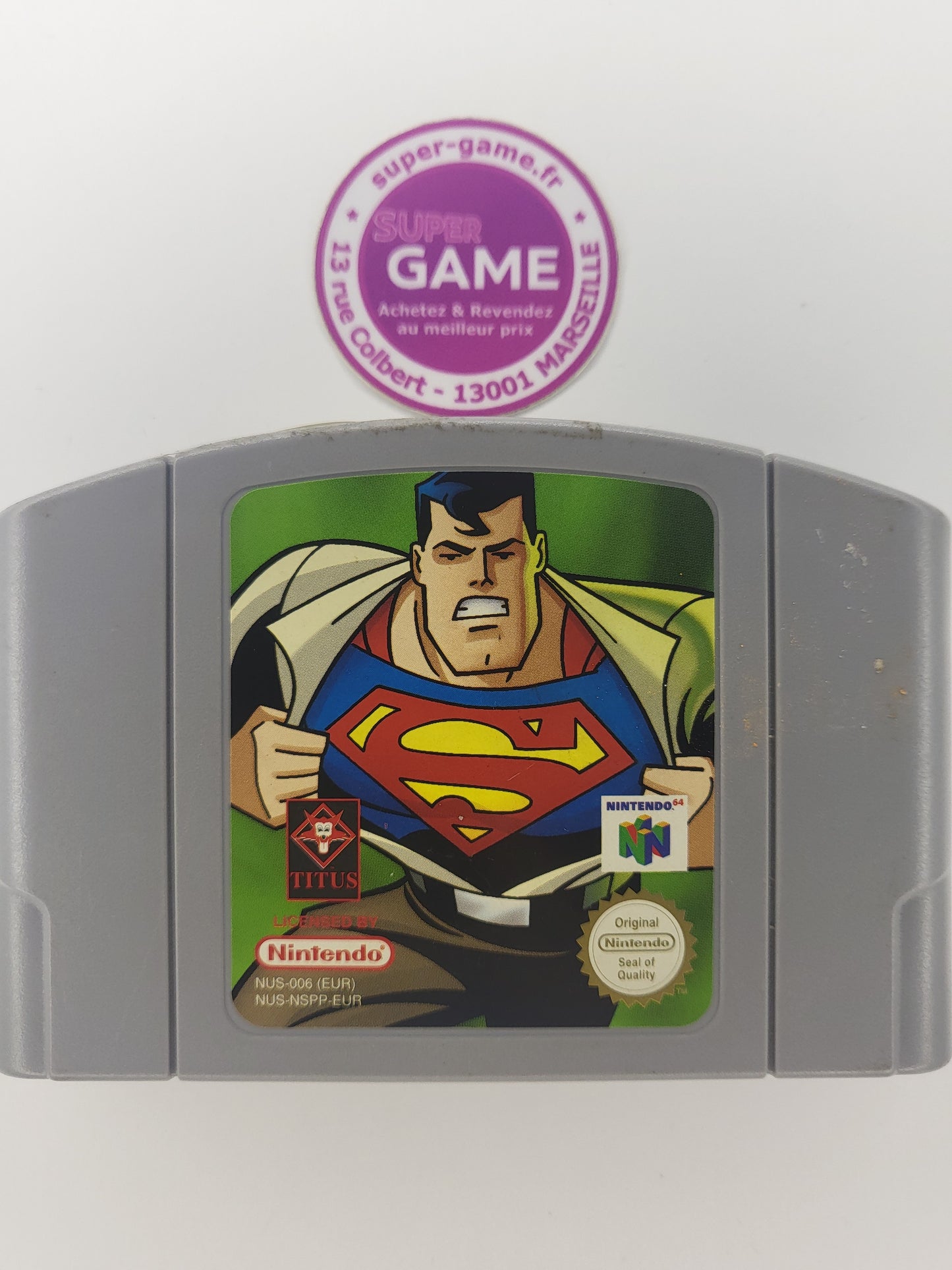 SUPERMAN 64 - sans boite - NINTENDO64