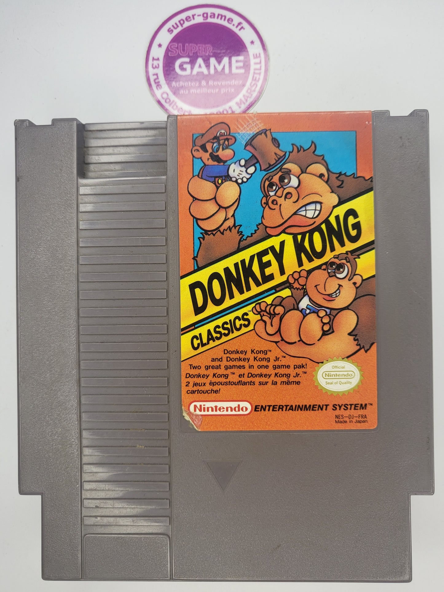 DONKEY KONG CLASSICS - sans boite - NES