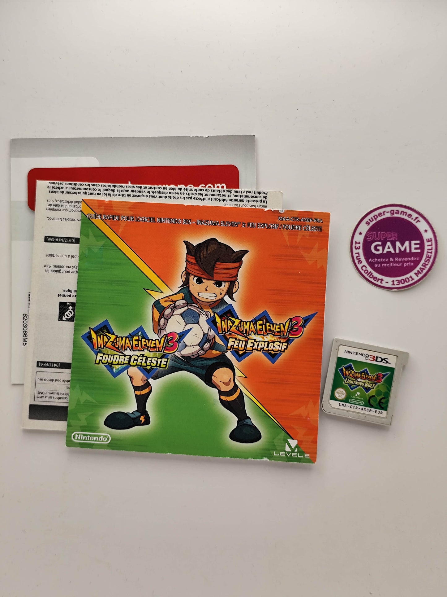 INAZUMA ELEVEN 3 FOUDRE CELESTE - 3DS