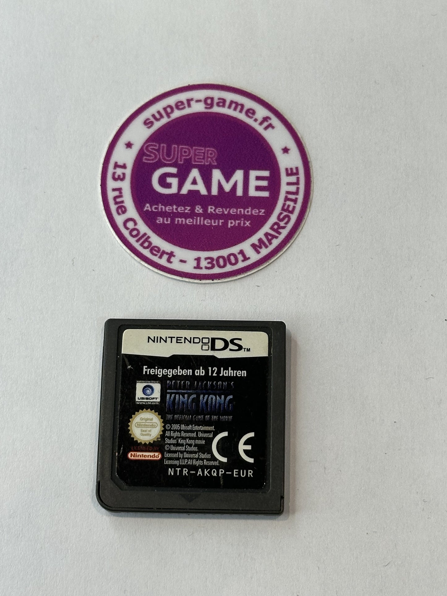 PETER JACKSON'S KINGKONG THE OFFICIAL GAME OF THE MOVIE - sans boite - DS