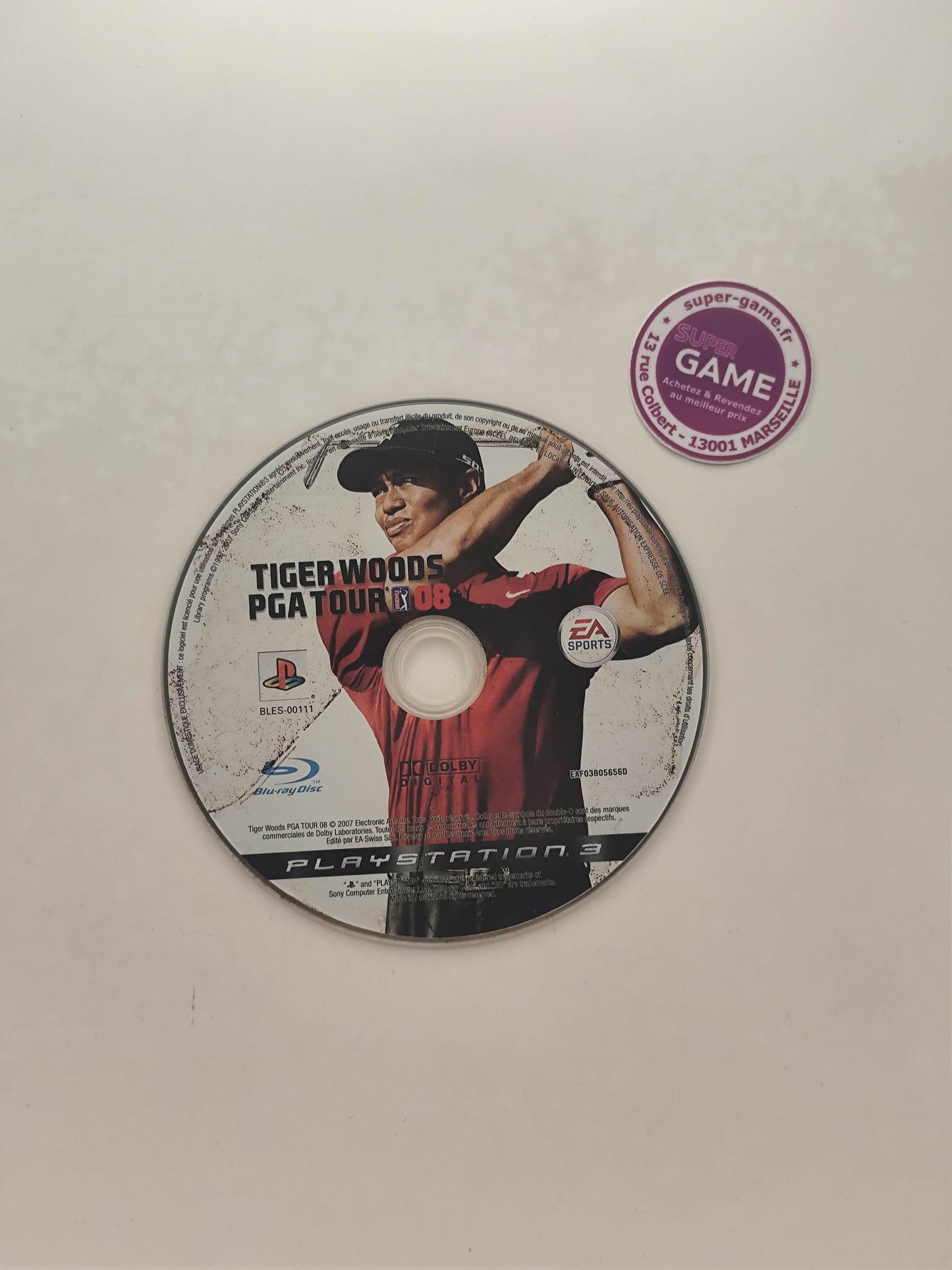TIGER WOODS PGA TOUR 08 - PS3