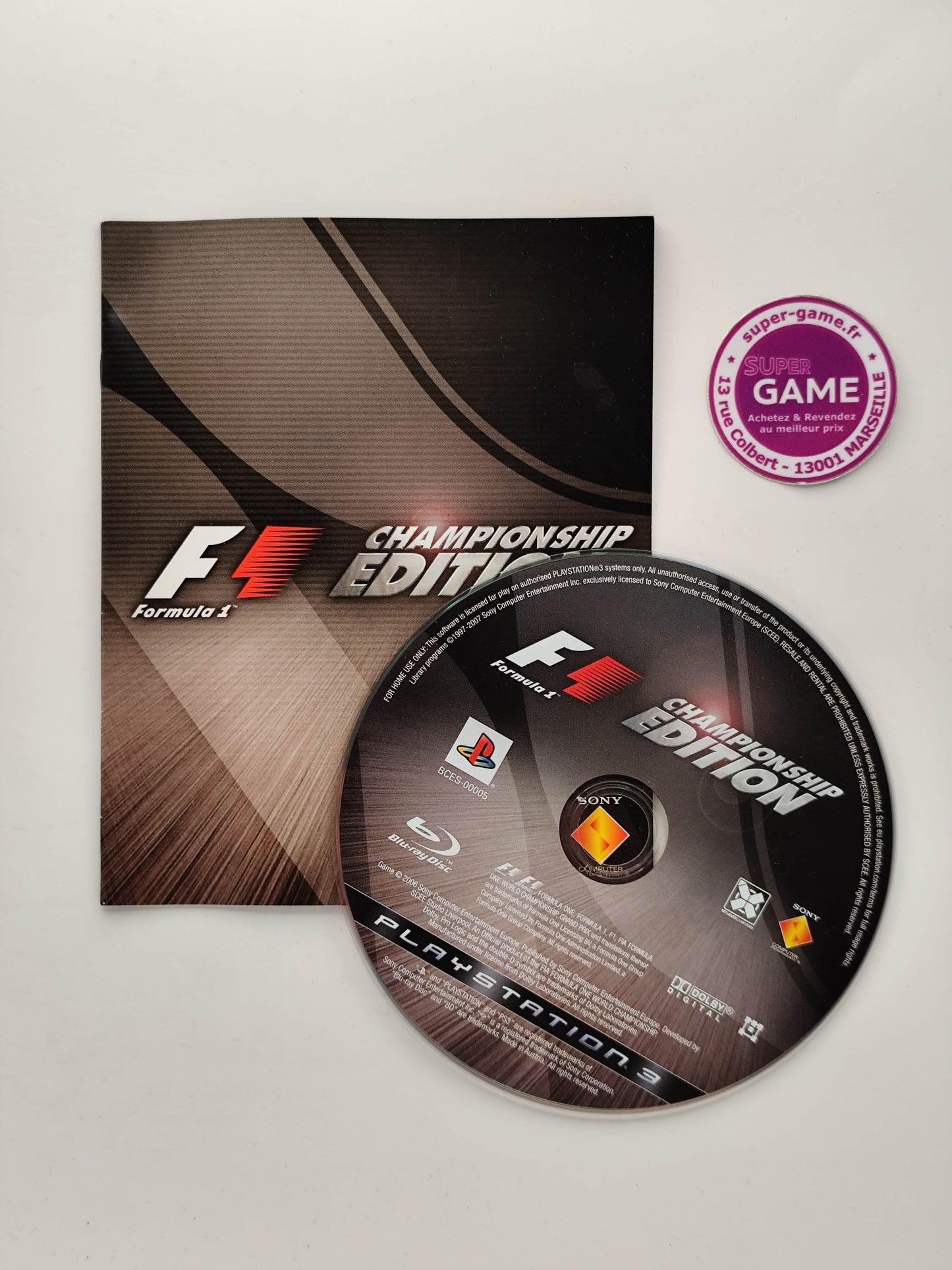 FORMULA ONE CHAMPIONSHIP EDITION - PS3