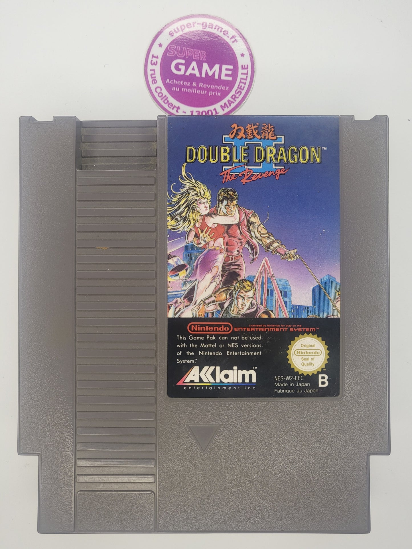 DOUBLE DRAGON II THE REVENGE - sans boite - NES