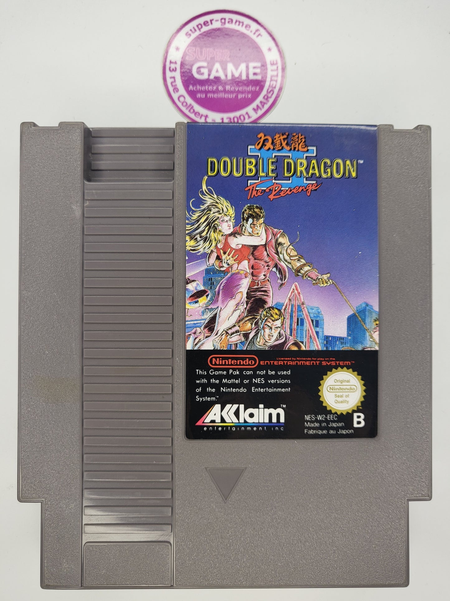 DOUBLE DRAGON II THE REVENGE - sans boite - NES