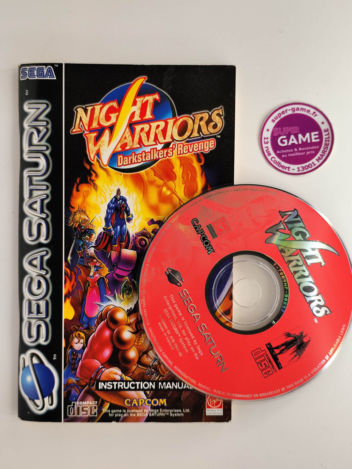 NIGHT WARRIORS DARKSTALKERS' REVENGE - Saturn