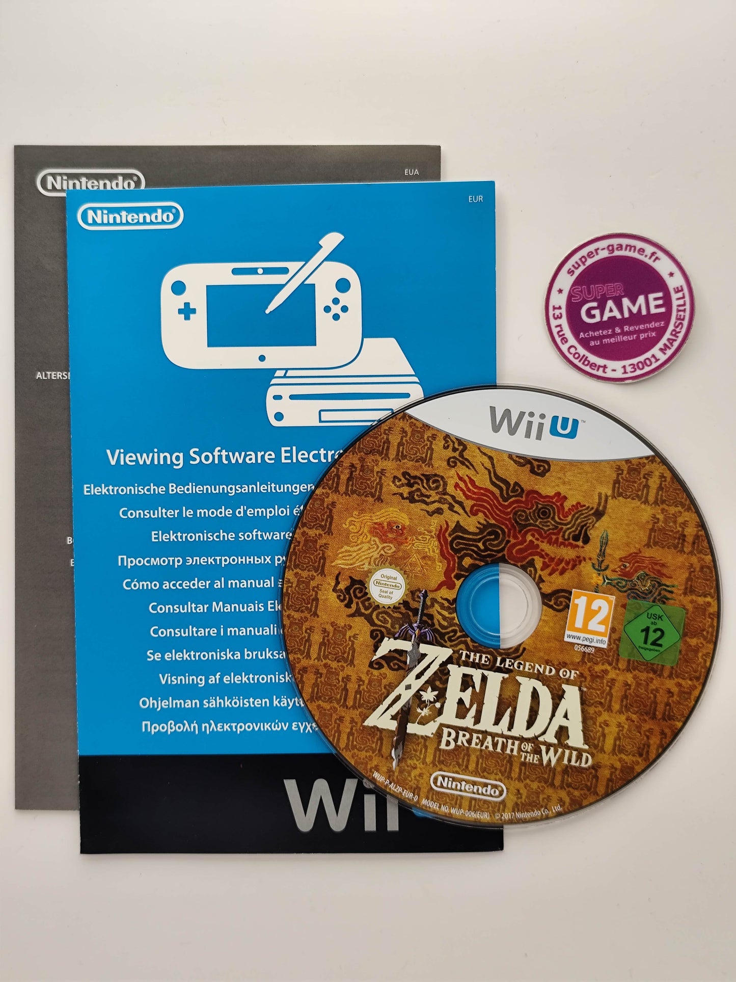 ZELDA BREATH OF THE WILD - Wii U