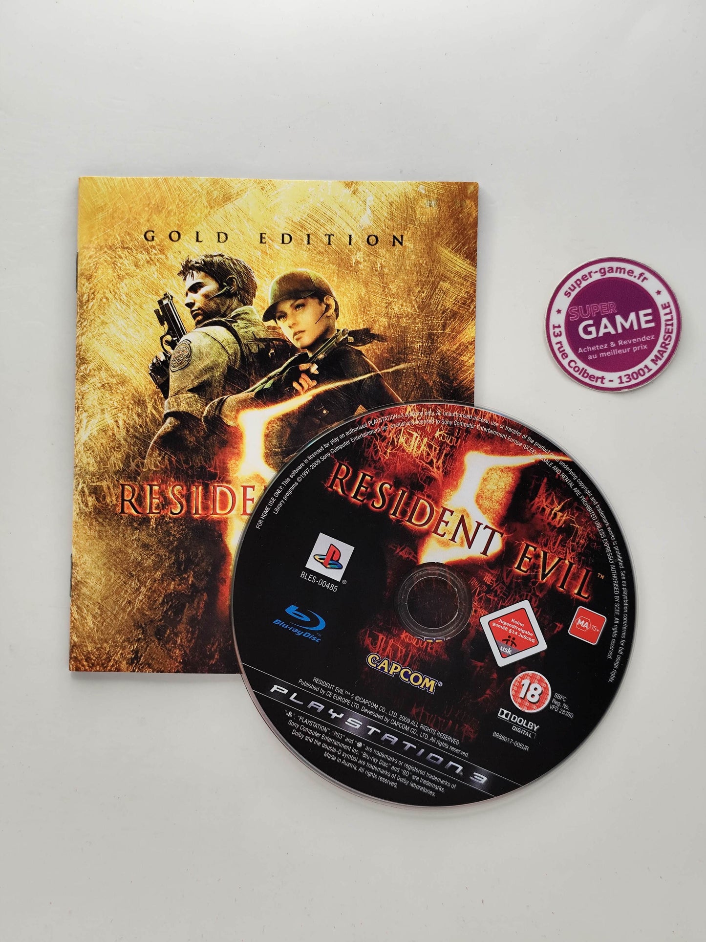 RESIDENT EVIL 5 GOLD EDITION - PS3