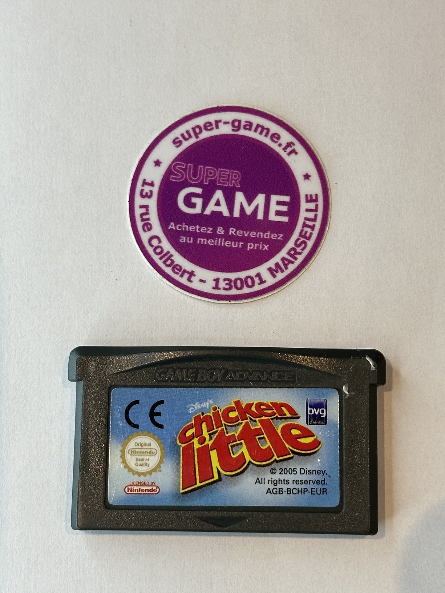 CHICKEN LITTLE - sans boite - GAMEBOY ADVANCE