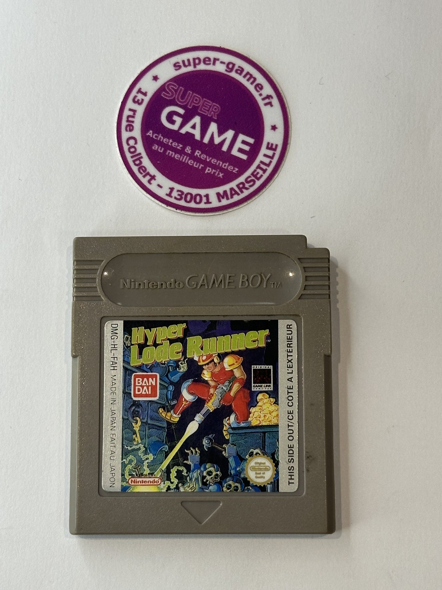HYPER LODE RUNNER - sans boite - GAMEBOY