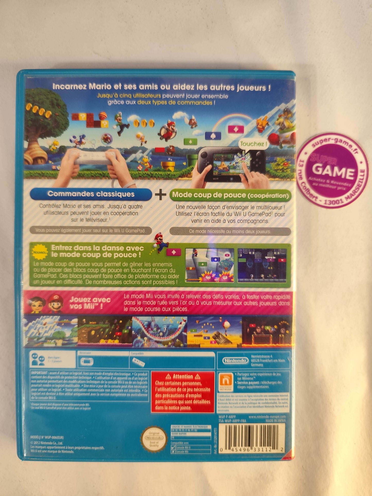 New Super Mario Bros U - #WU003
