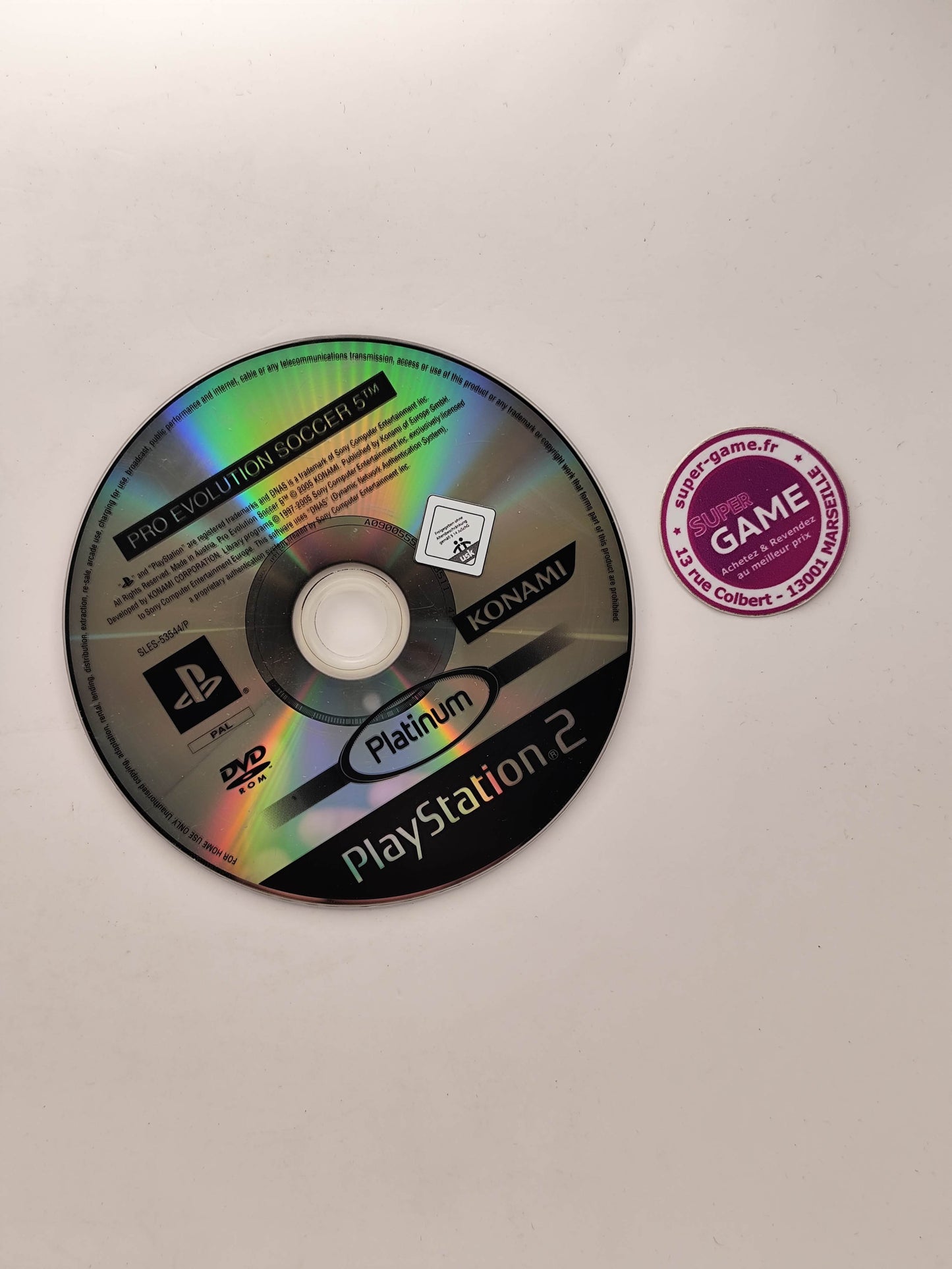 PRO EVOLUTION SOCCER 5 - Platinum - PS2