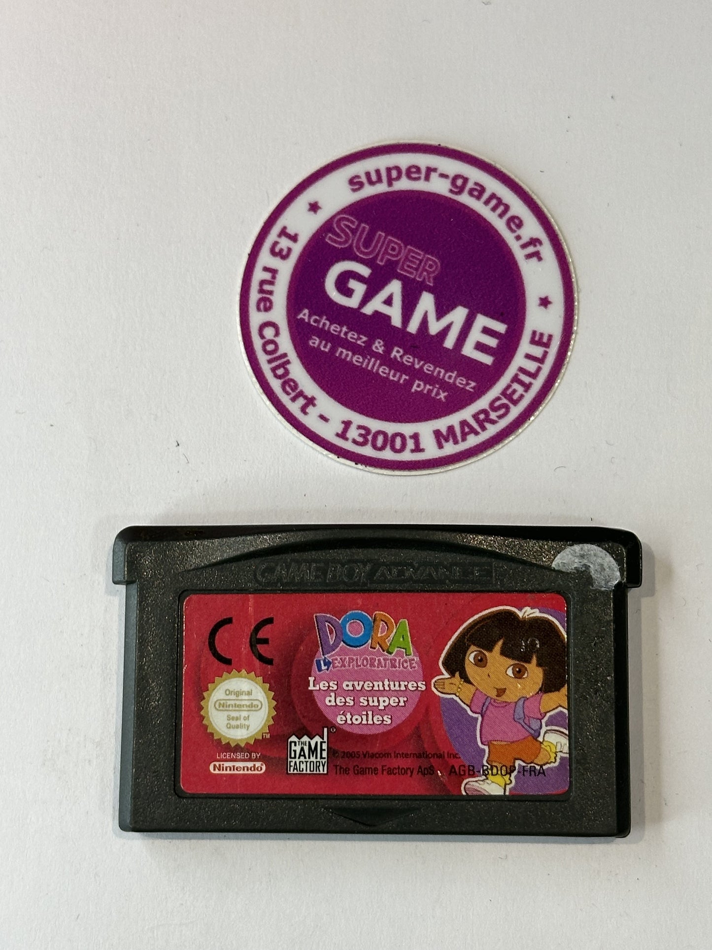 DORA L'EXPLORATRICE LES AVENTURES DES SUPER ETOILES - sans boite - GAMEBOY ADVANCE