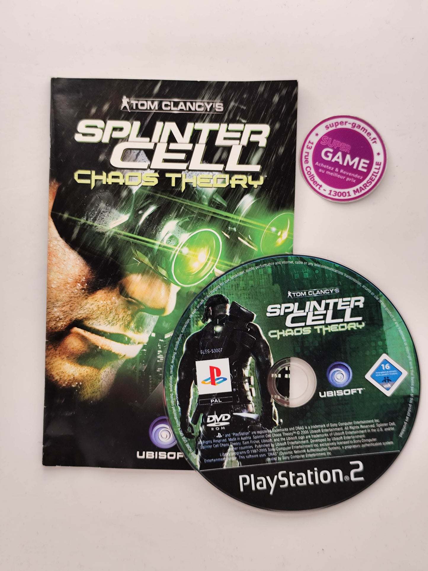 SPLINTER CELL CHAOS THEORY - PS2