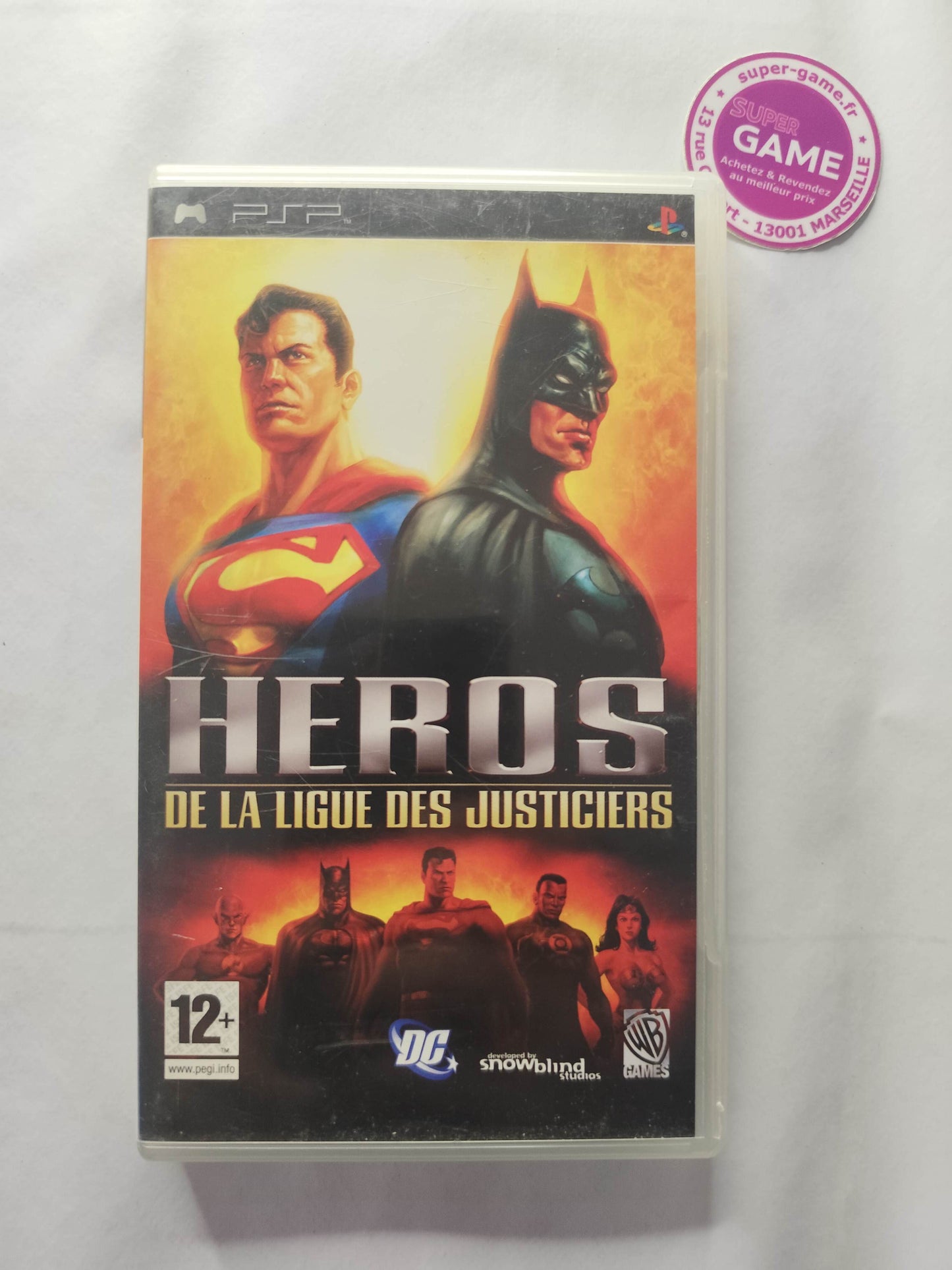 HEROS DE LA LIGUE DES JUSTICIERS - PSP