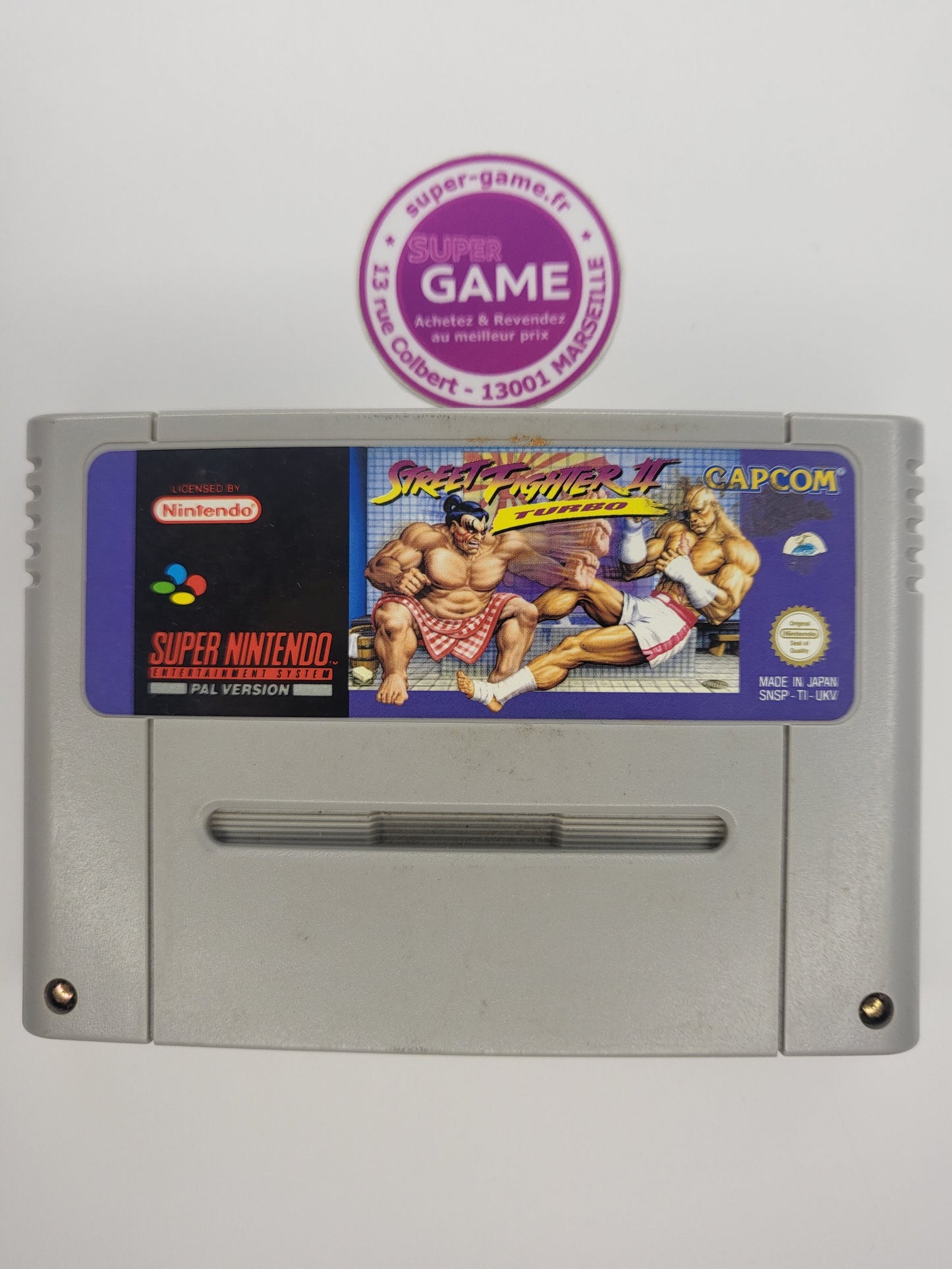 STREET FIGHTER II TURBO - sans boite - SNES