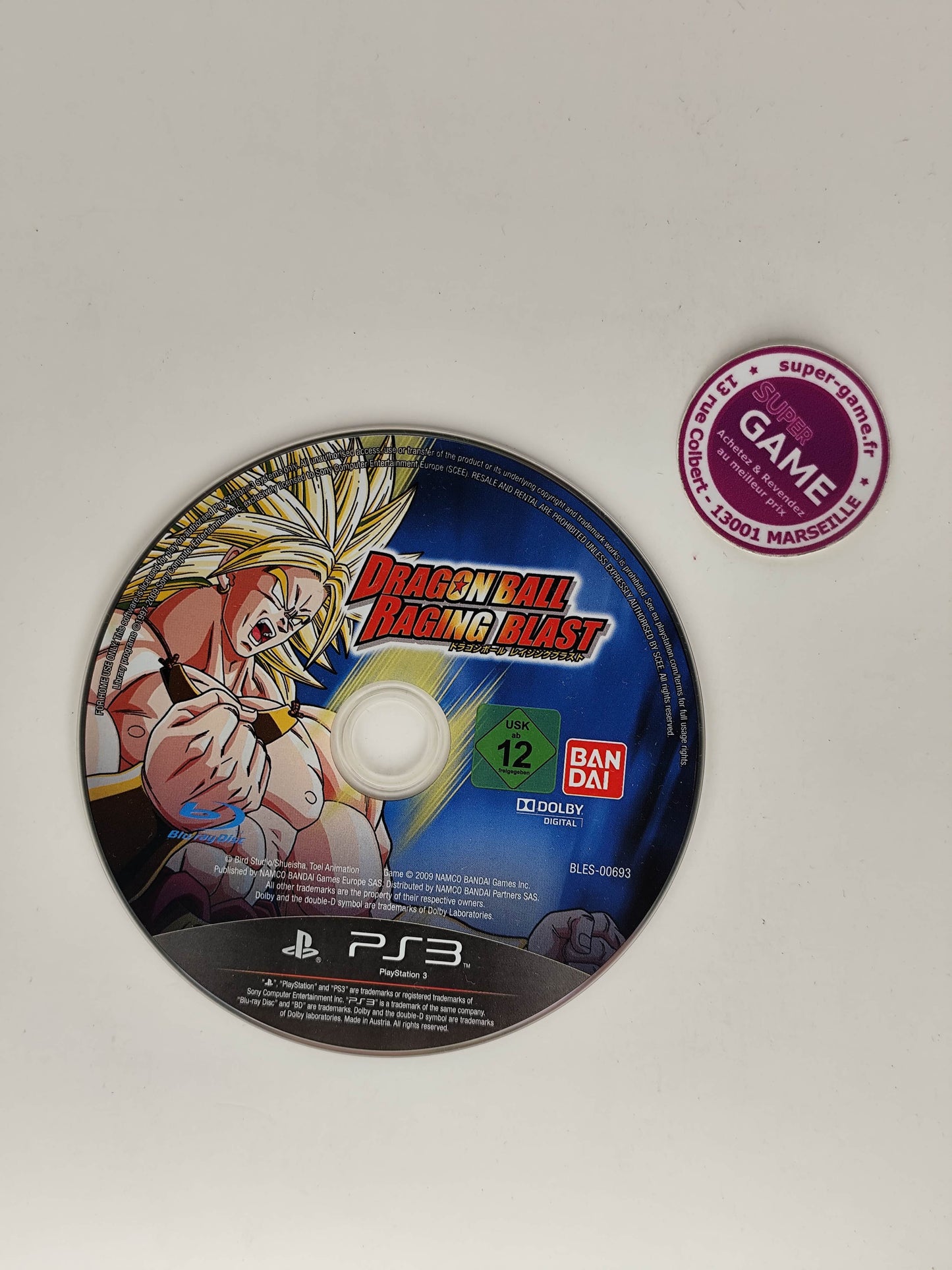 DRAGON BALL RAGING BLAST - PS3
