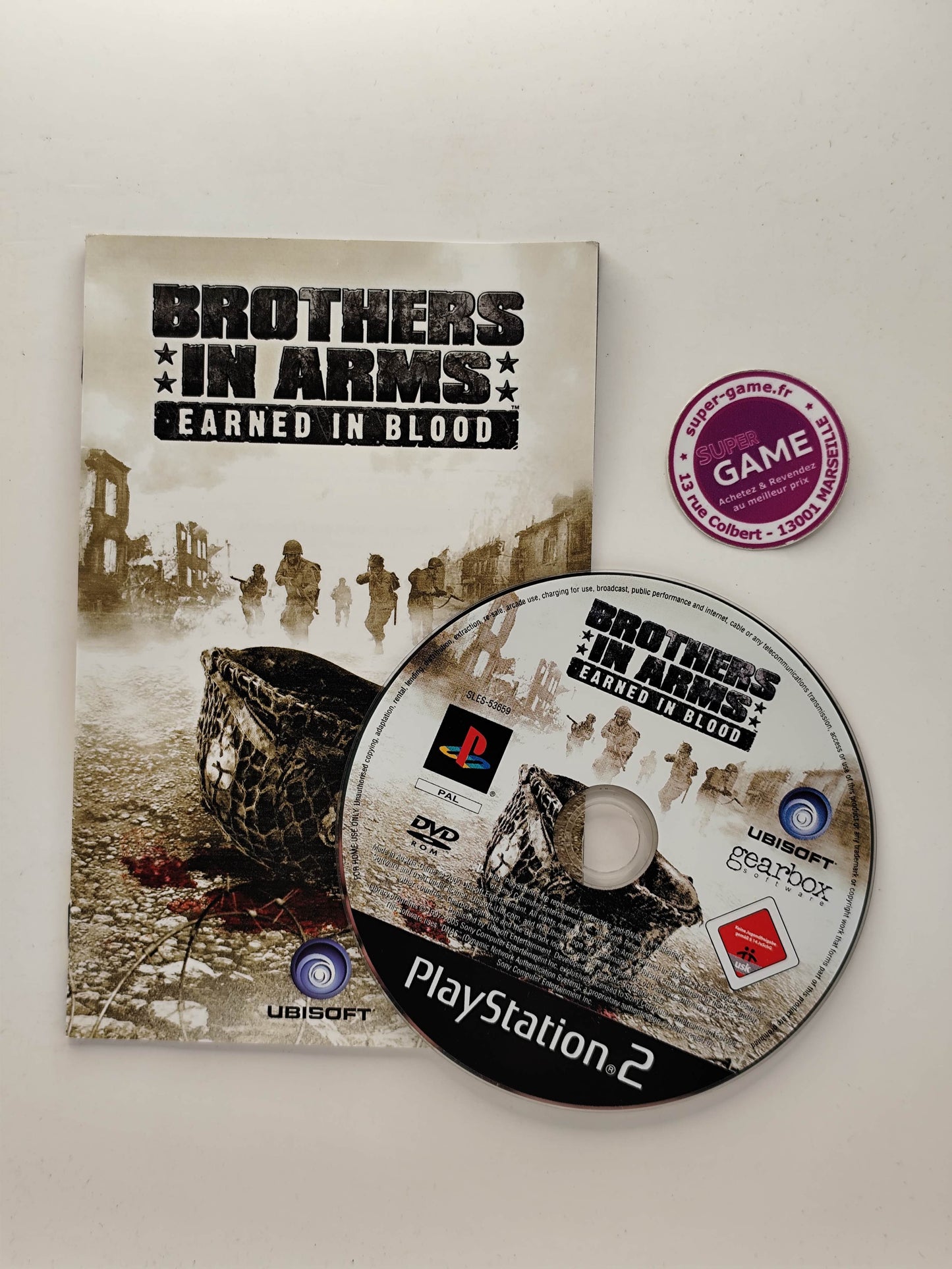BROTHERS IN ARMS EARNED IN BLOOD - PS2