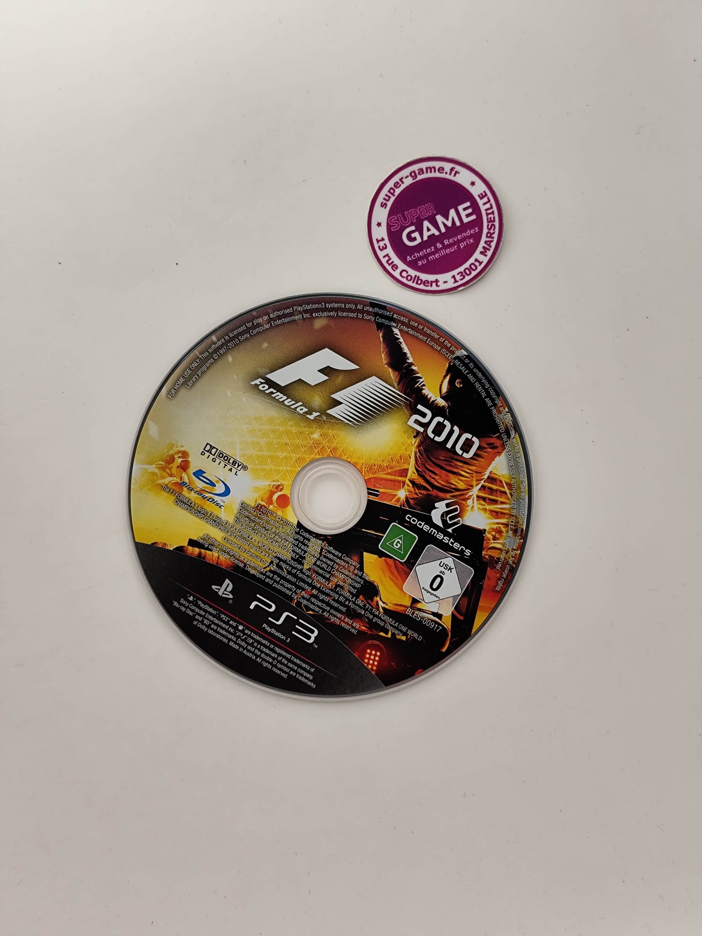 F1 2010 - PS3
