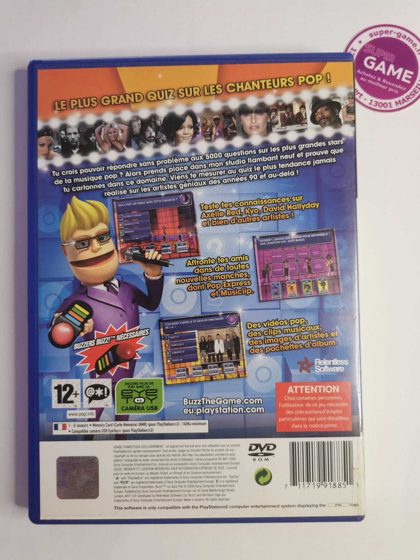 Buzz! Le Quiz Pop