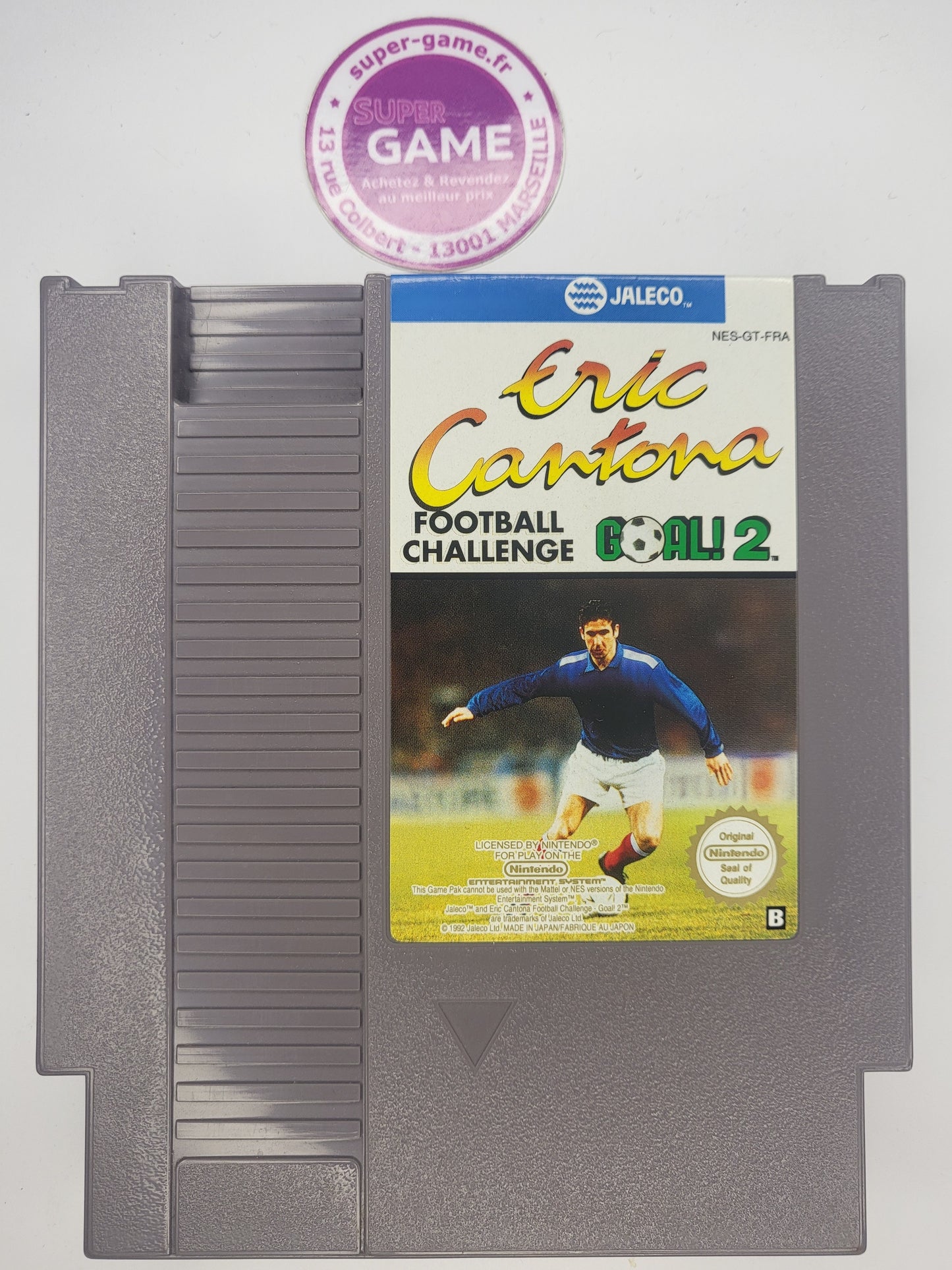 ERIC CANTONA FOOTBALL CHALLENGE GOAL! 2 - sans boite - NES