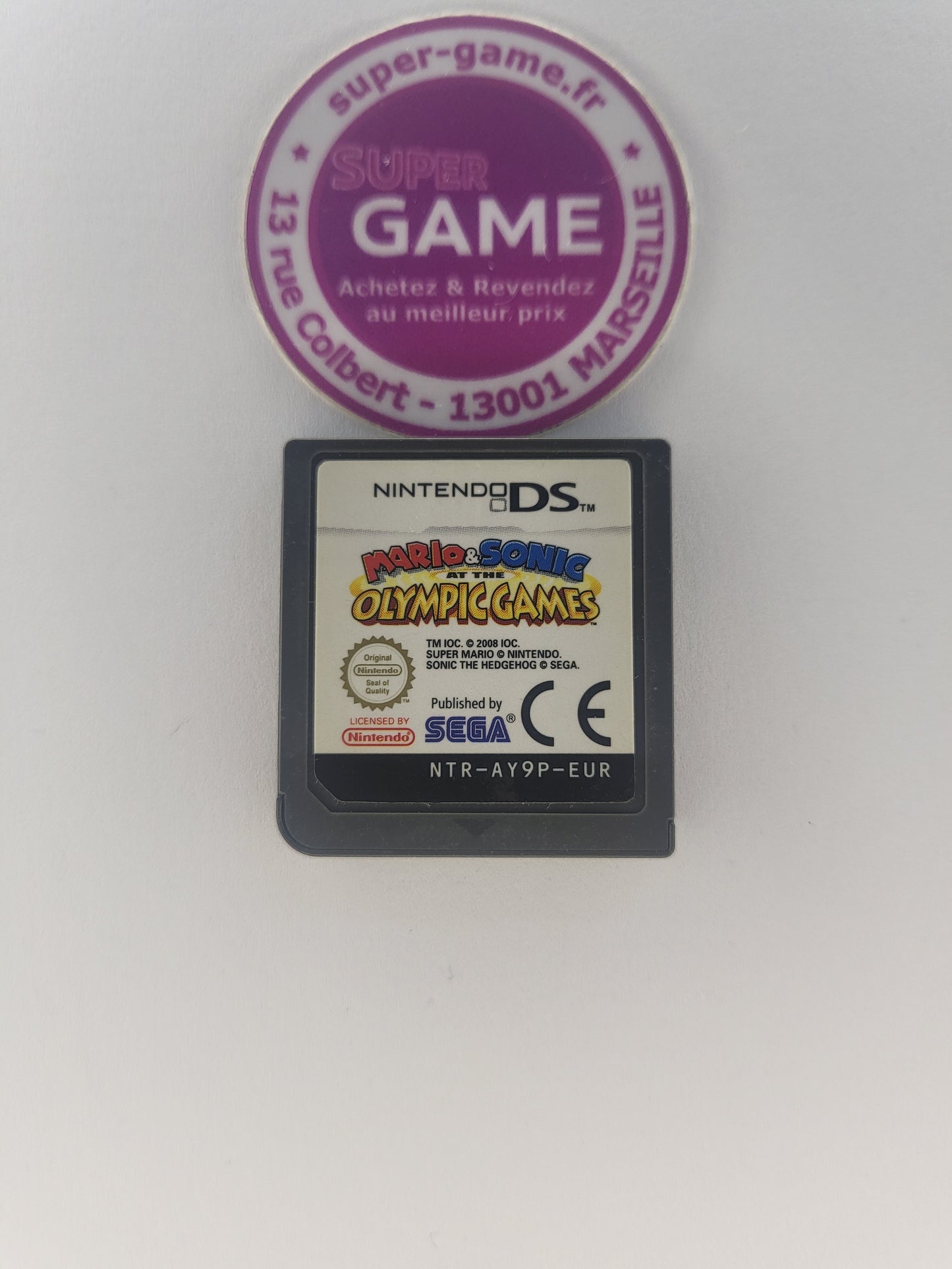 MARIO & SONIC AUX JEUX OLYMPIQUES - sans boite - DS