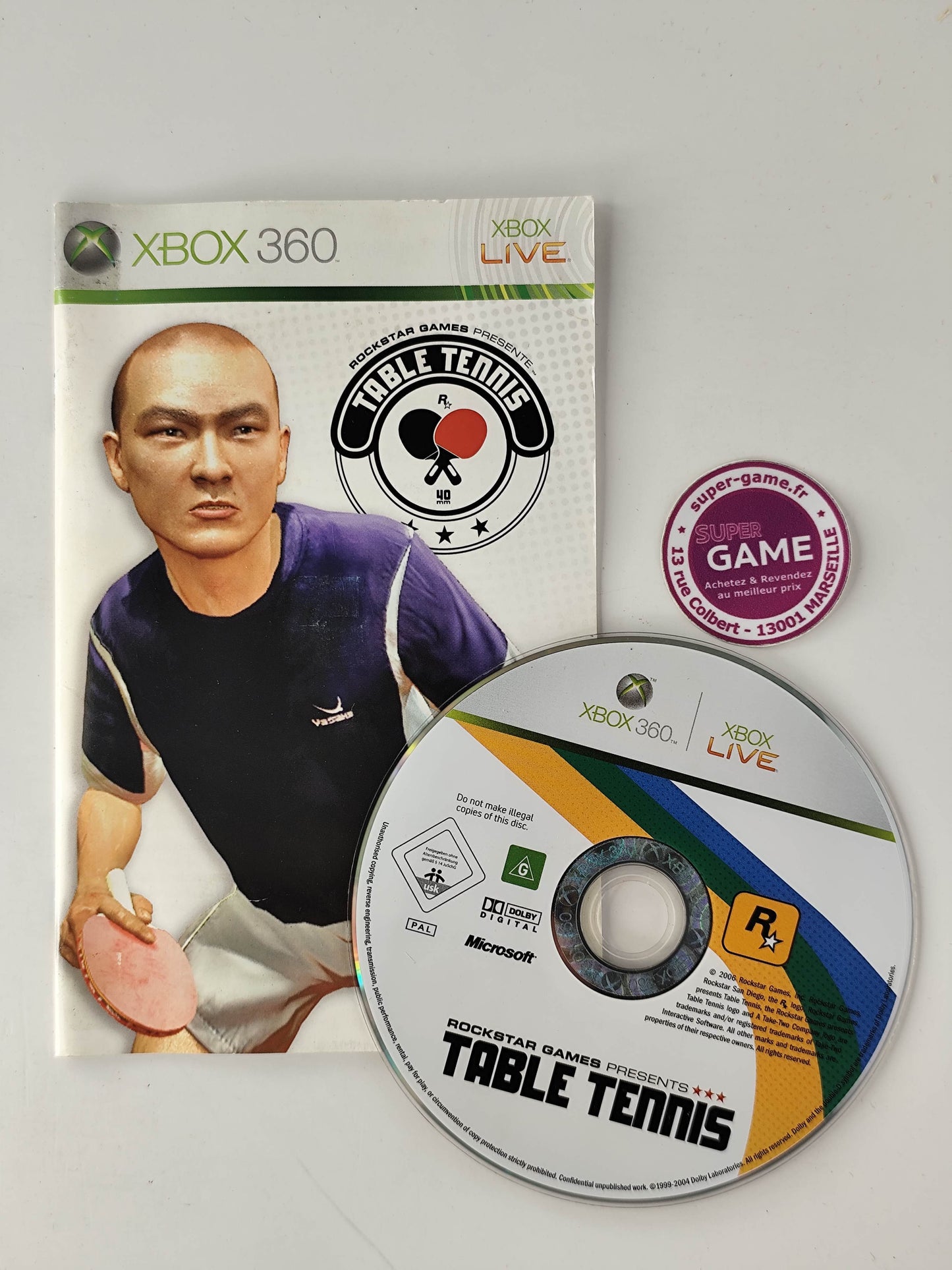 TABLE TENNIS - XBOX360