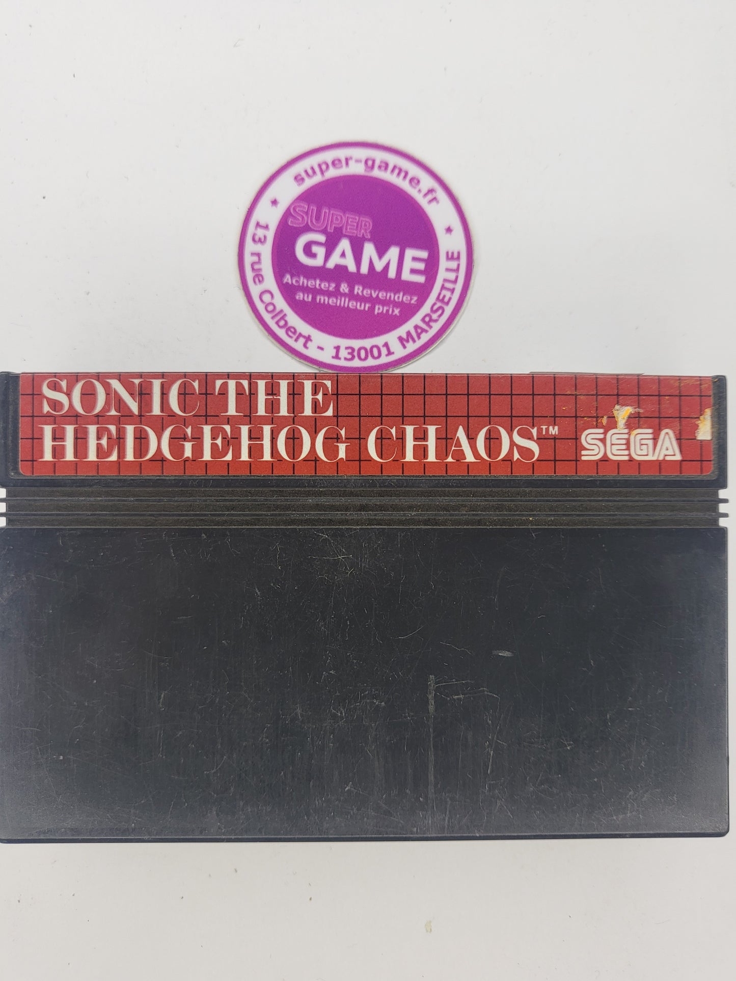 SONIC THE HEDGEHOG CHAOS - sans boite - MASTER SYSTEM