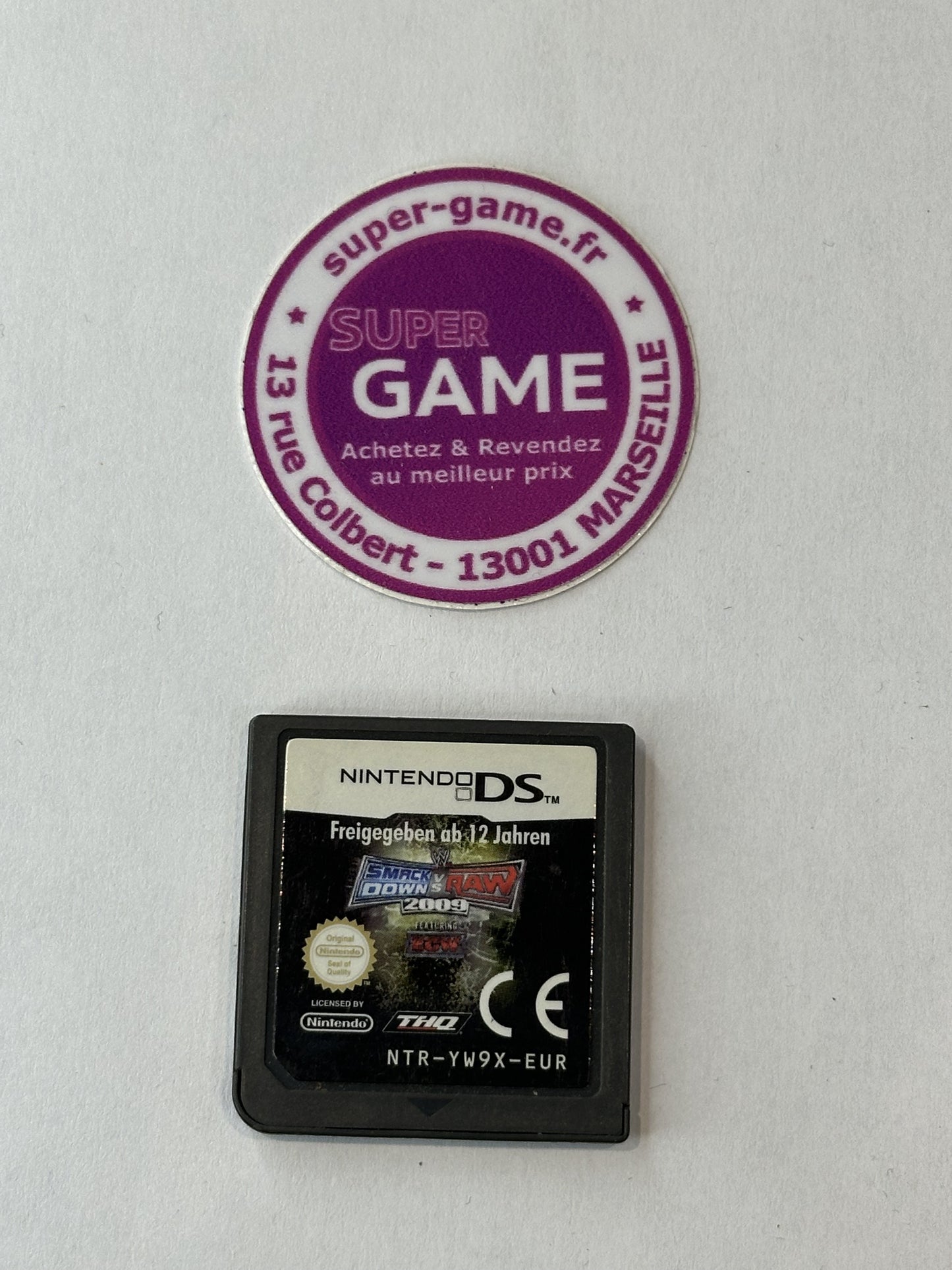 SMACK DOWN VS RAW 2009 - sans boite - DS