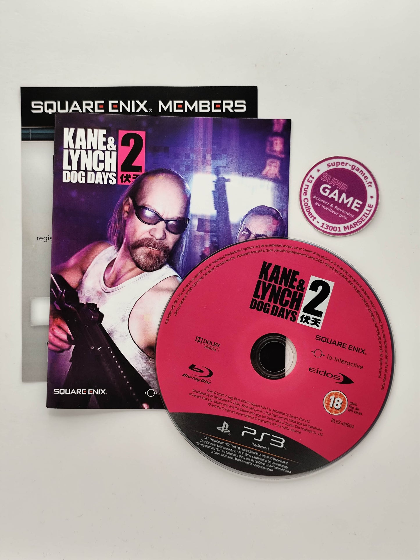 KANE & LYNCH 2 DOG DAYS - PS3