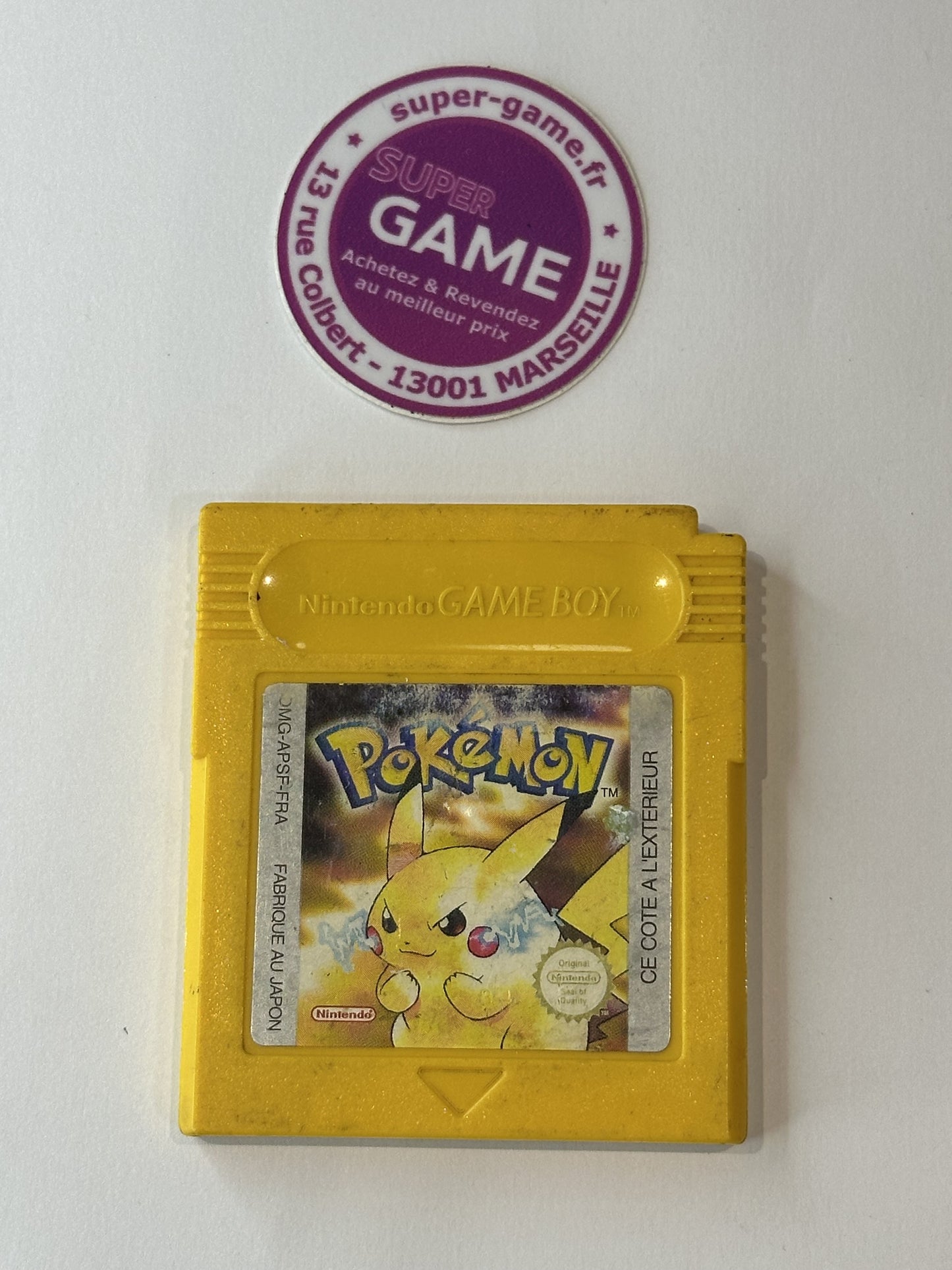POKEMON JAUNE - sans boite - GAMEBOY