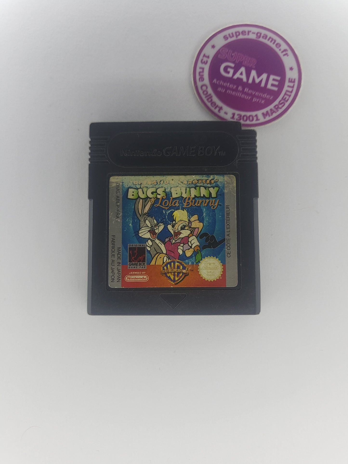 BUGS BUNNY & LOLA BUNNY "OPERATION CAROTTES" - sans boite - GAMEBOY