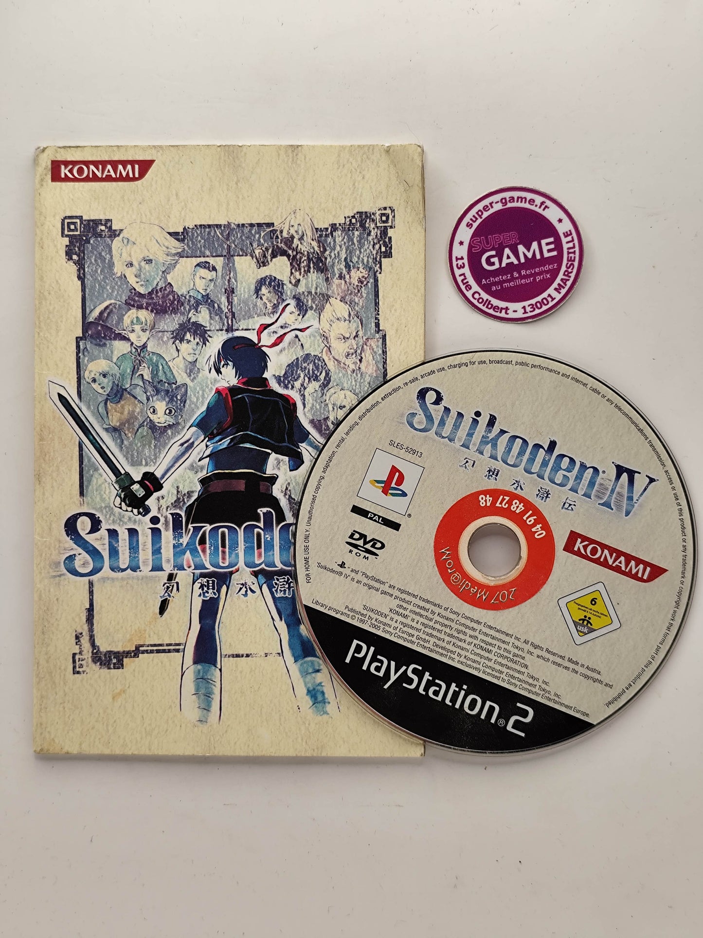 SUIKODEN 4 - PS2