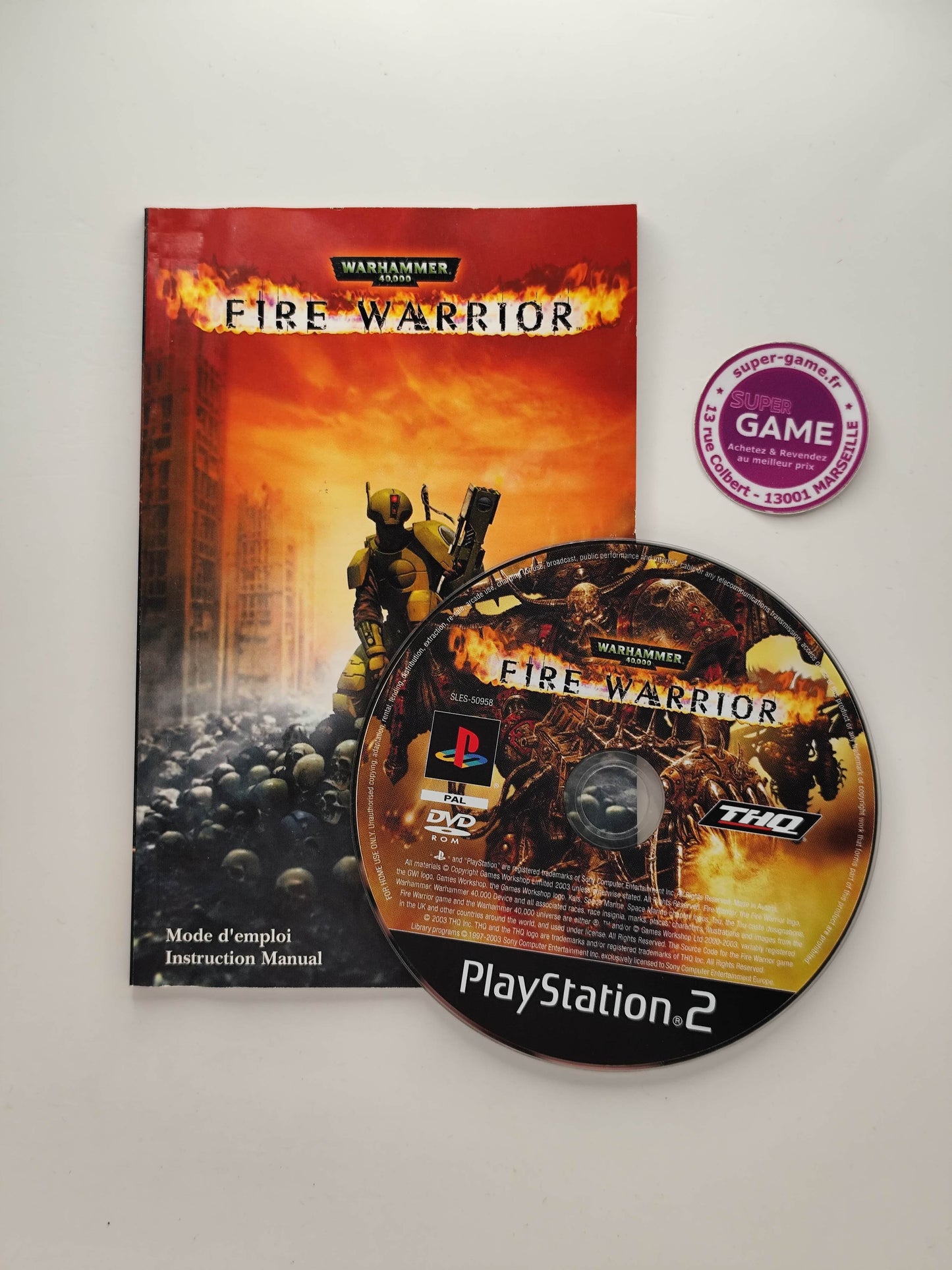 WARHAMMER 40000 FIRE WARRIOR - PS2