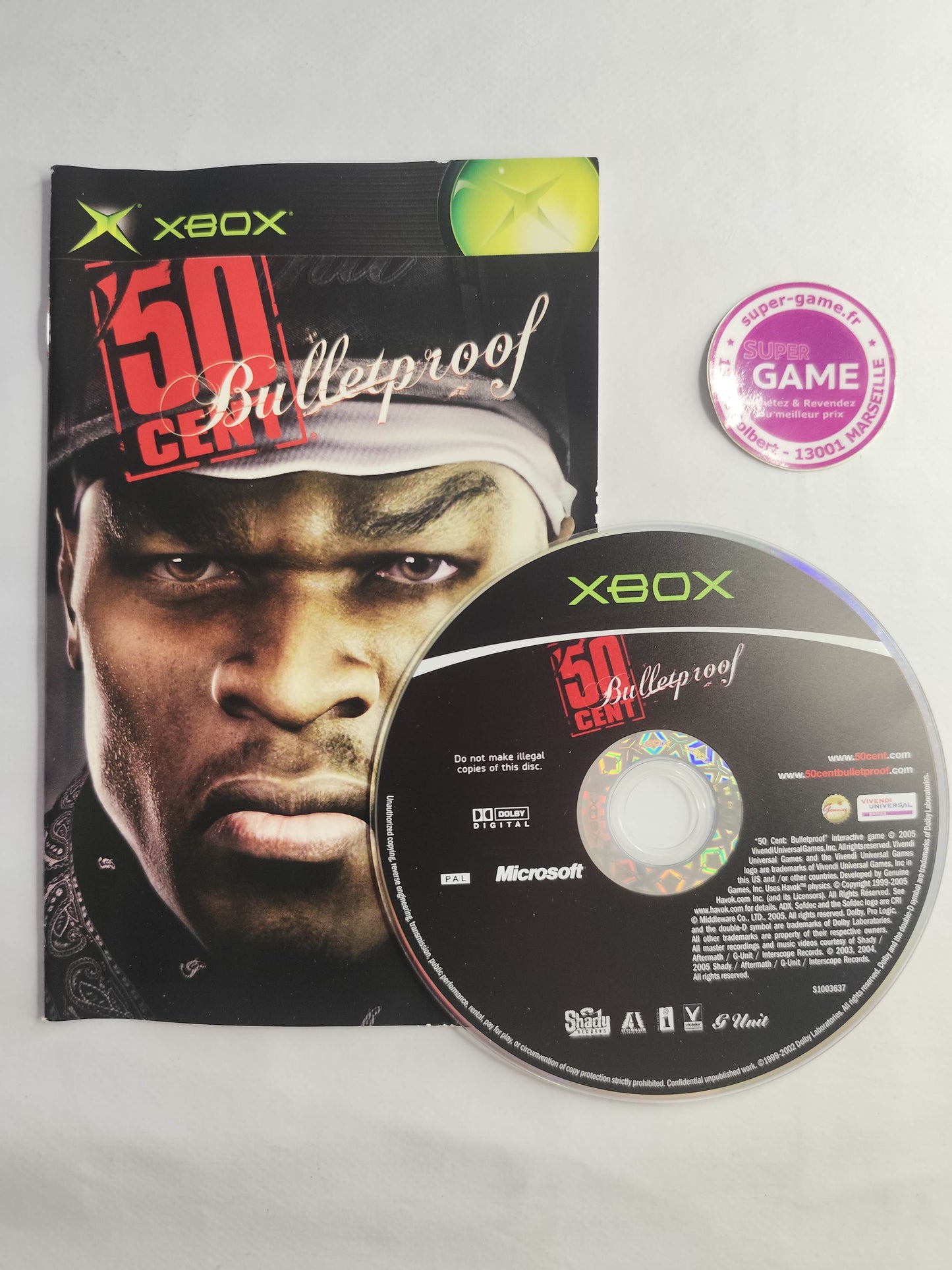 50 CENT BULLETPROOF - XBOX