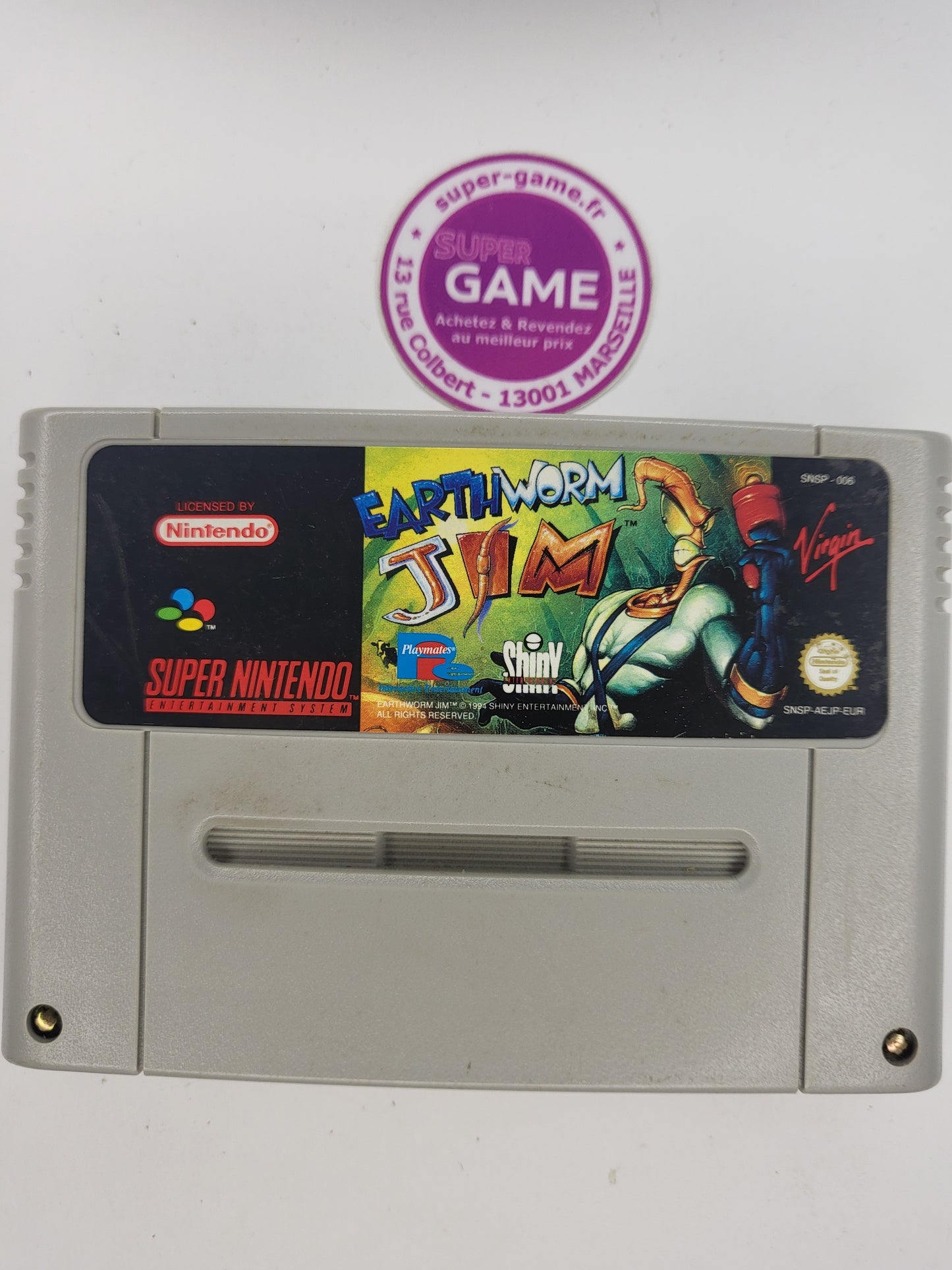 EARTH WORM JIM - sans boite - SNES