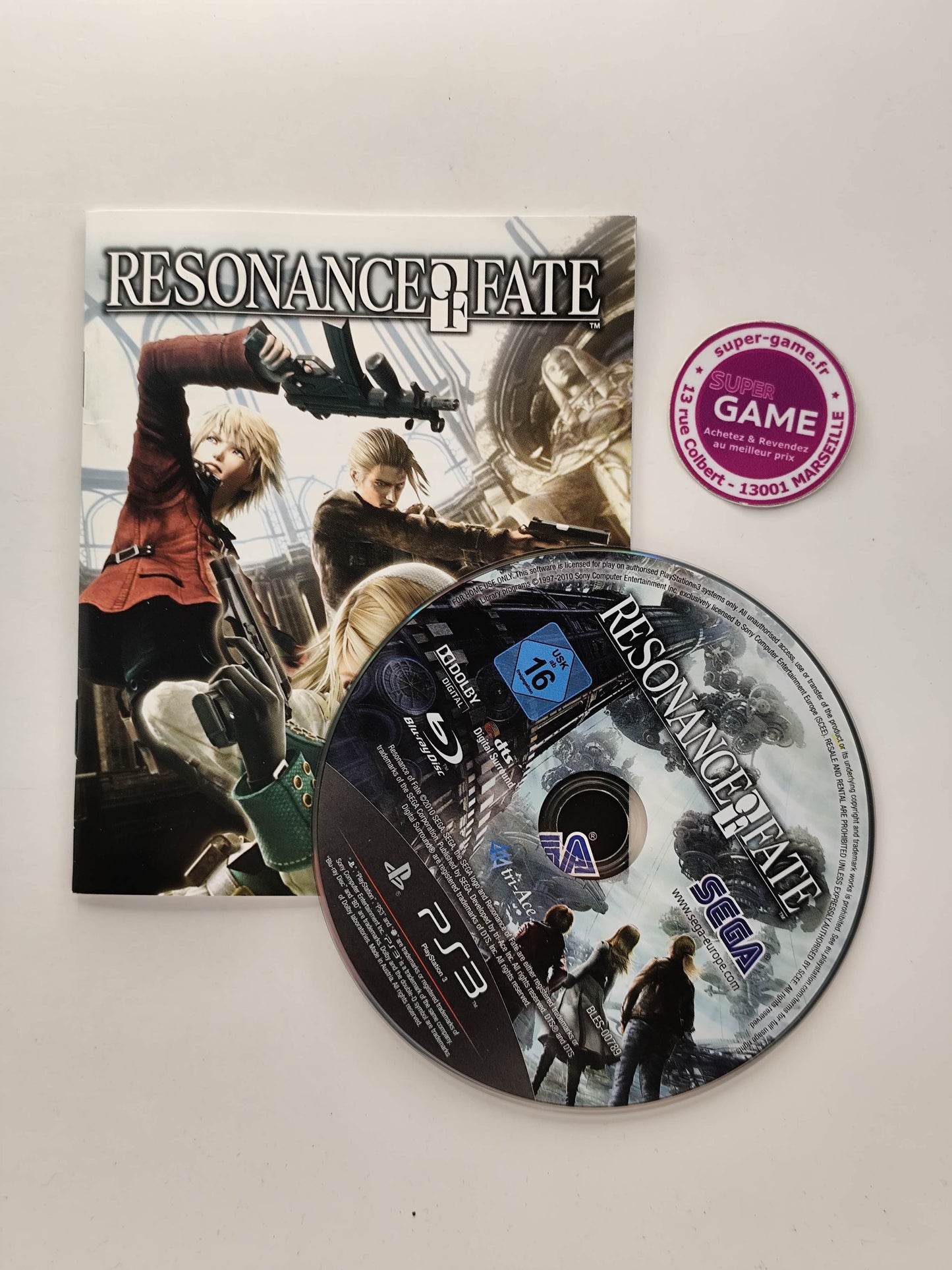 RESONANCE OF FATE - PS3