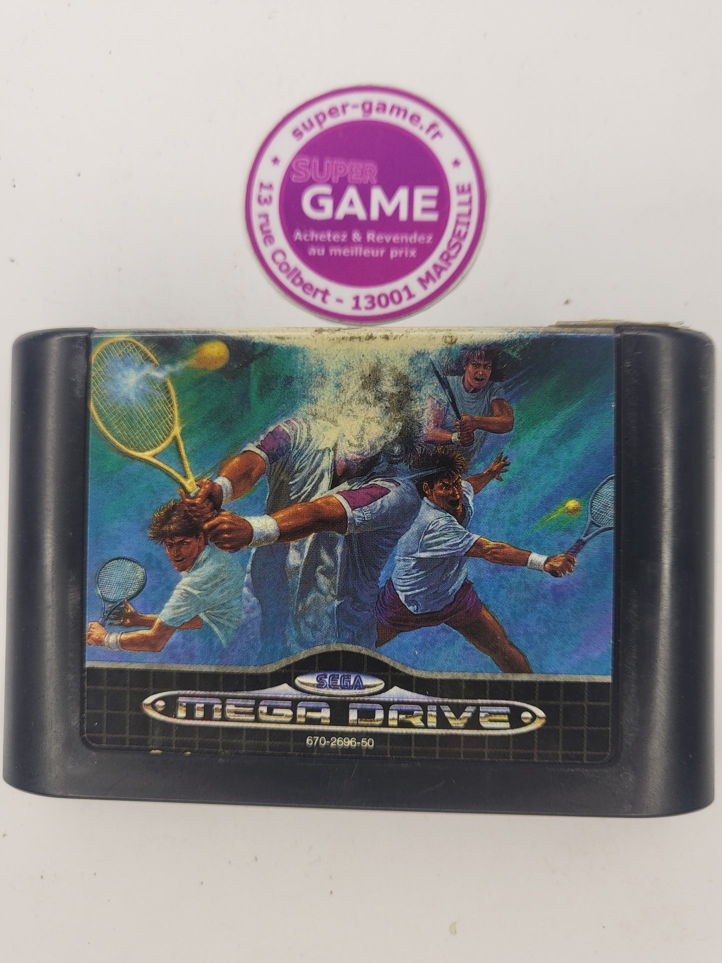 GRANDSLAM THE TENNIS TOURNAMENT - sans boite - MEGADRIVE